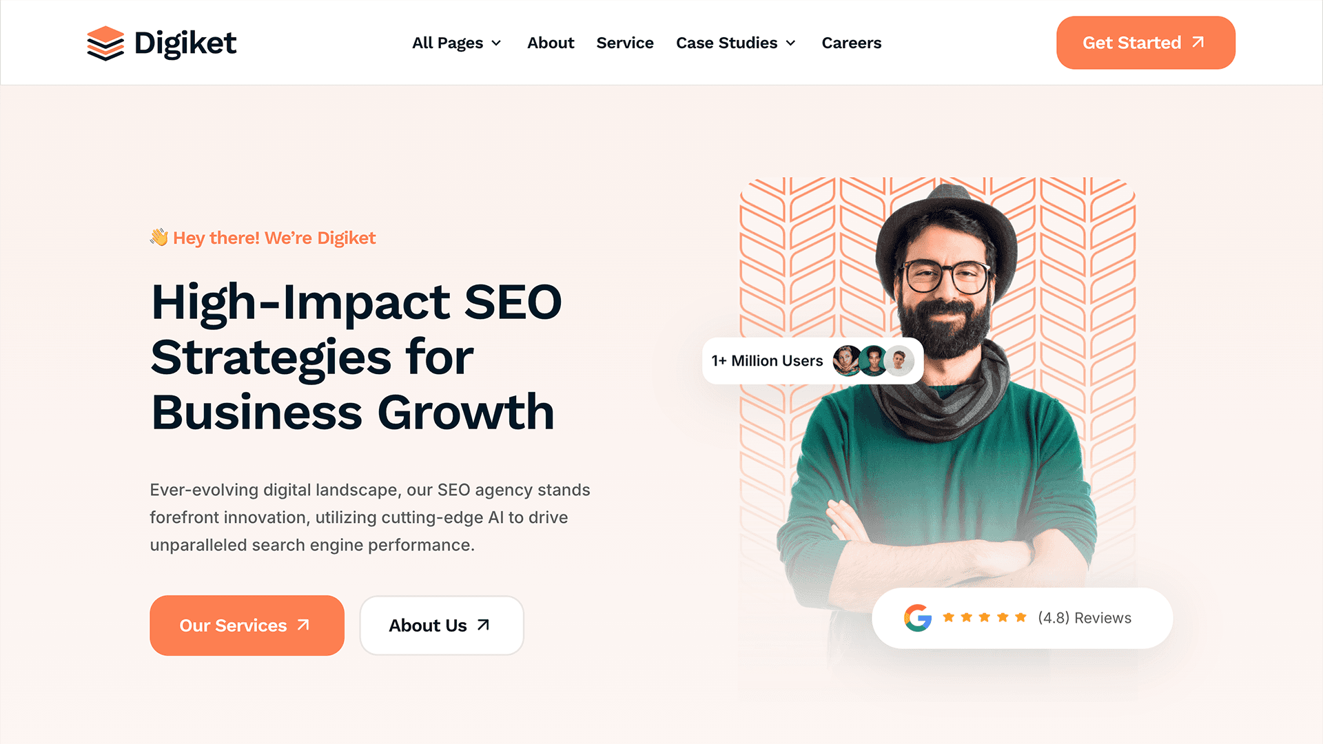 Digiket Framer template