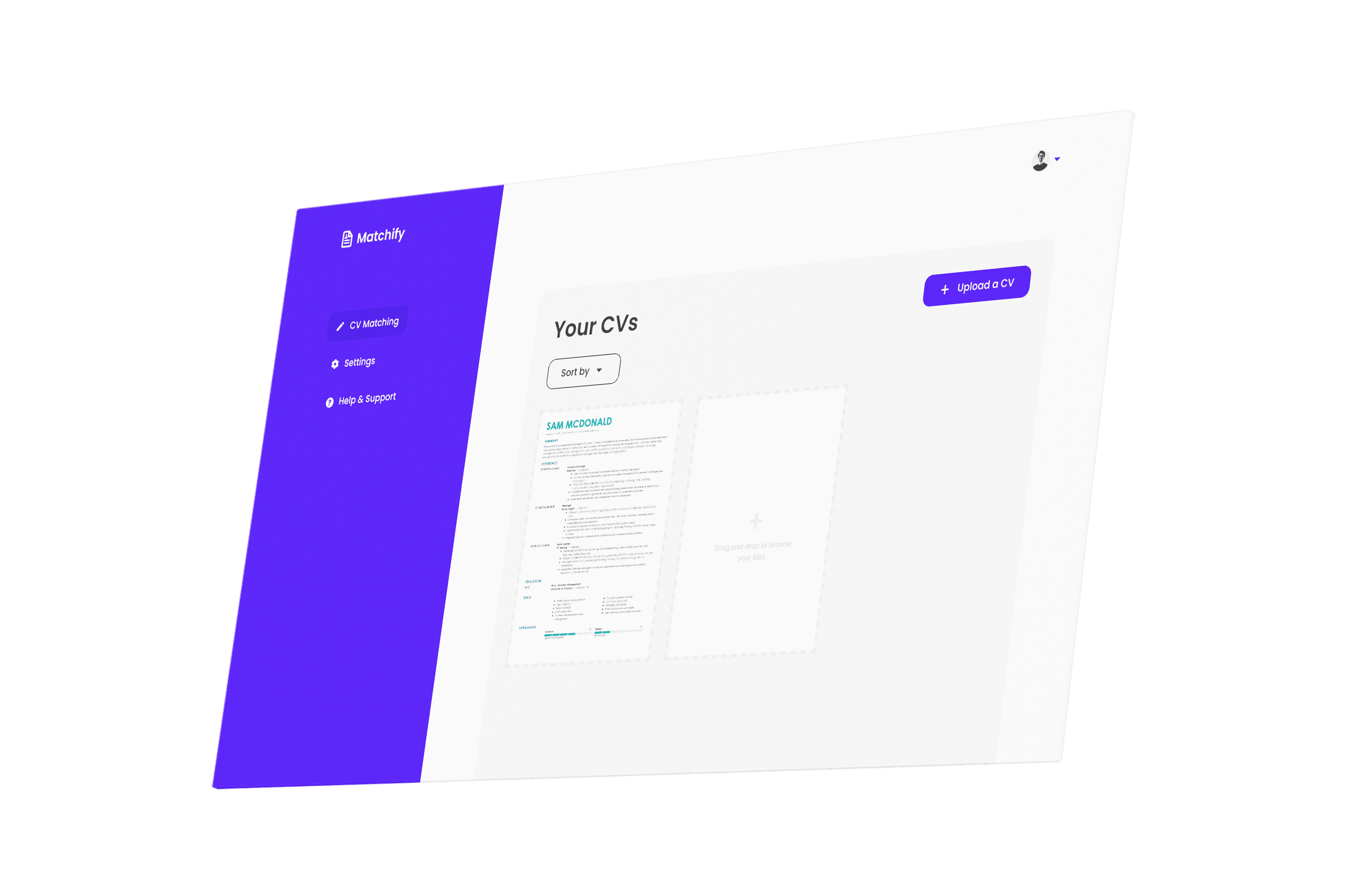 matchify mockup