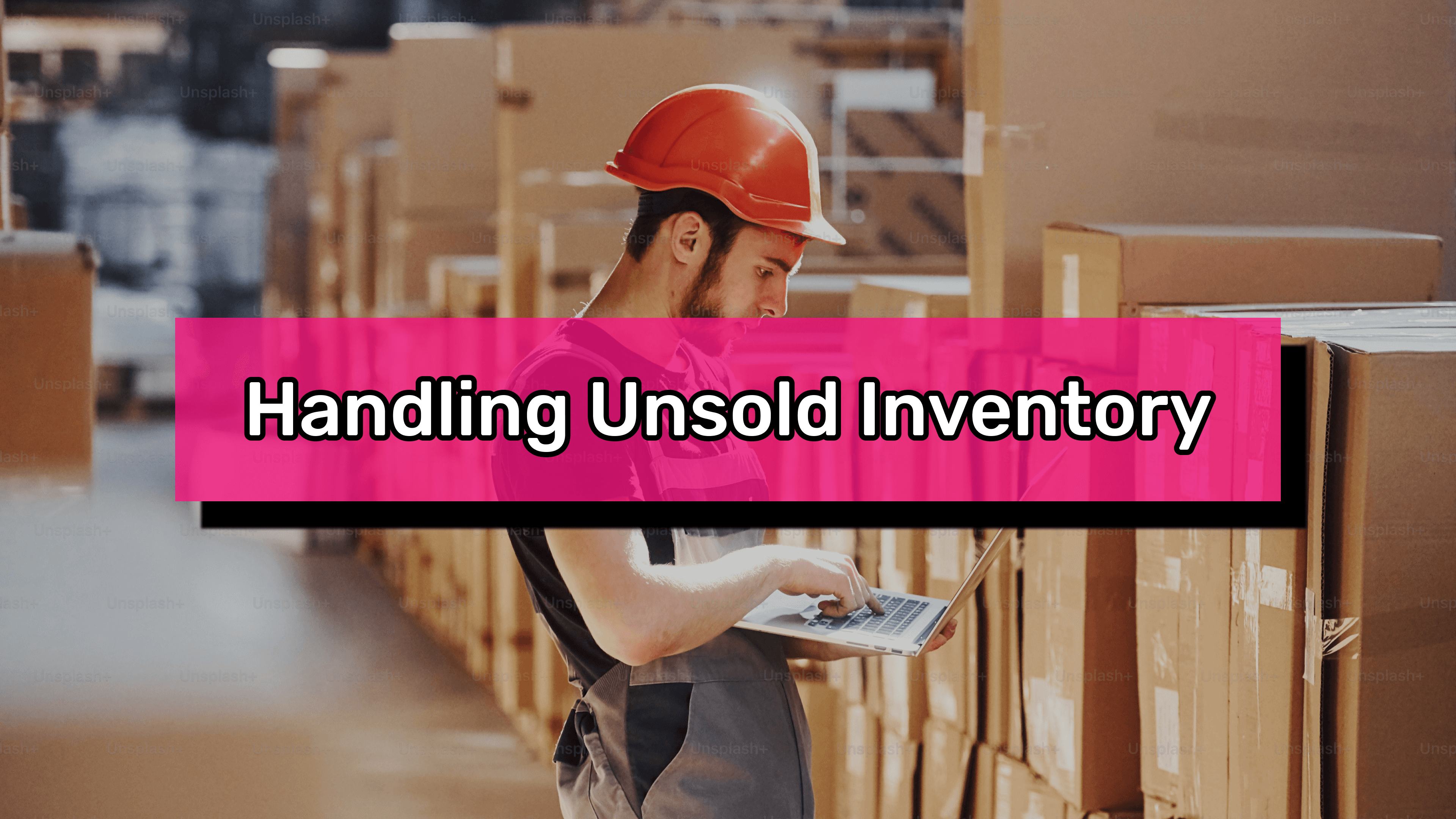 what is unsold inventory and what to do with it