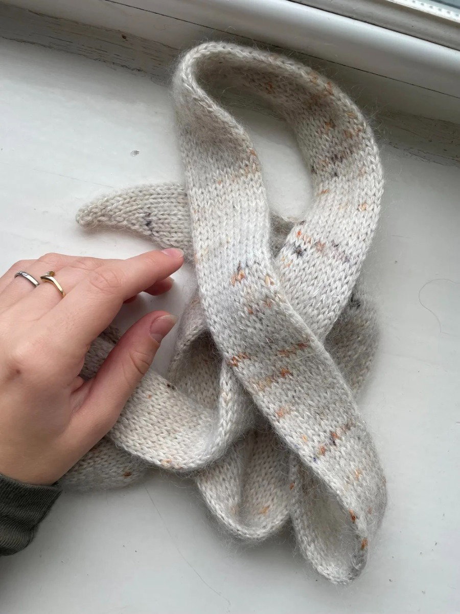 Canopée Scarf knitting pattern, photo 3