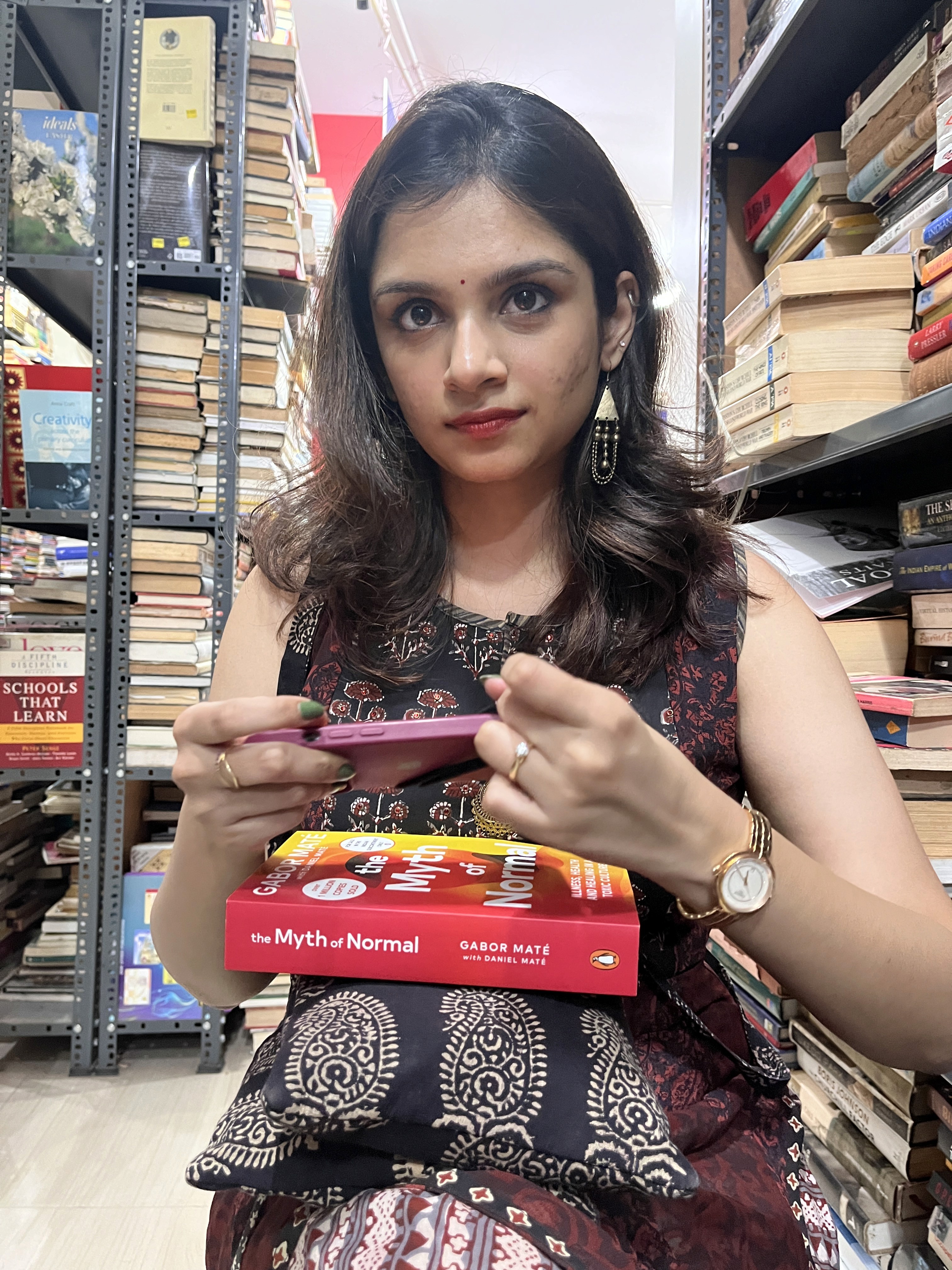 young fit girl showing up her wellness body