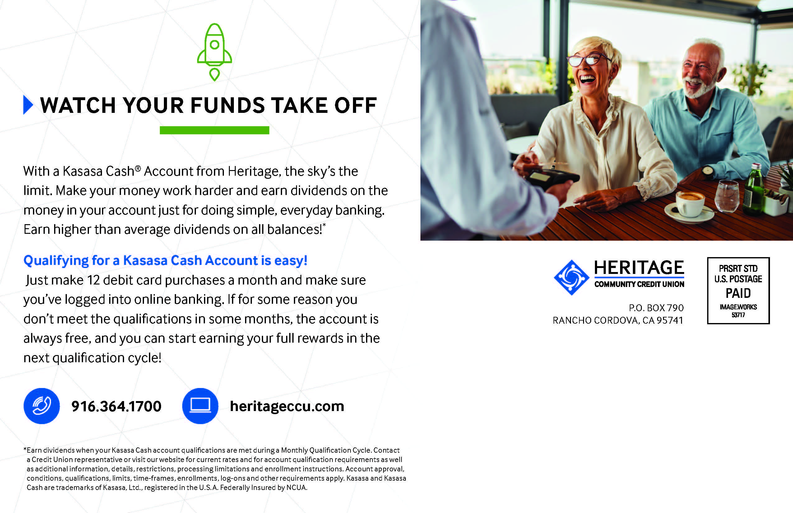 Watch your funds take off