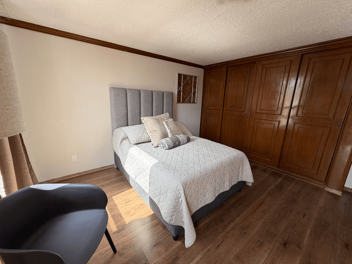 modern white house interior