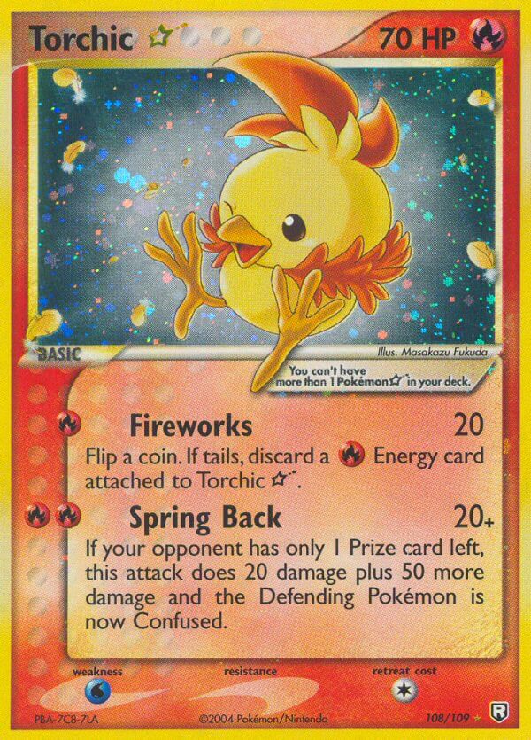 Torchic Star · Team Rocket Returns (TR) #108