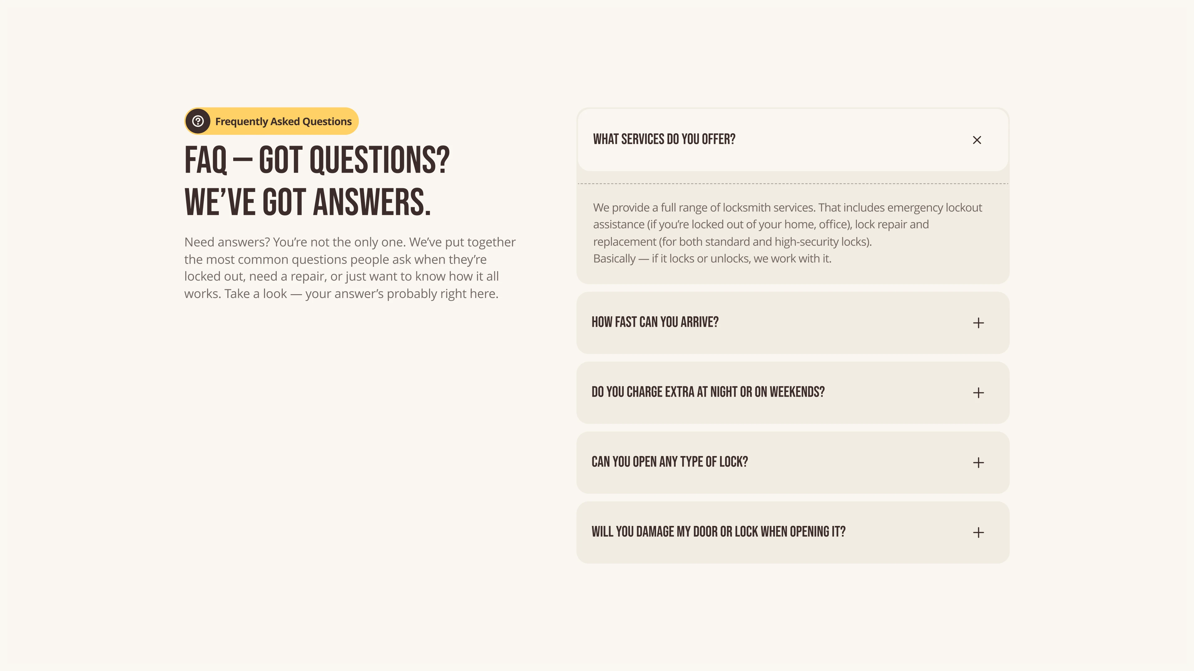 Lifeshift footer with content categories, support links and a Start generation call to action in the AI content platform