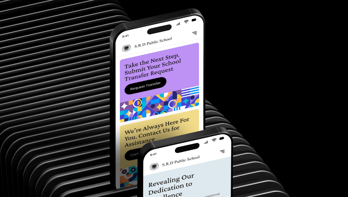 Image of a Mobile UI Mochup