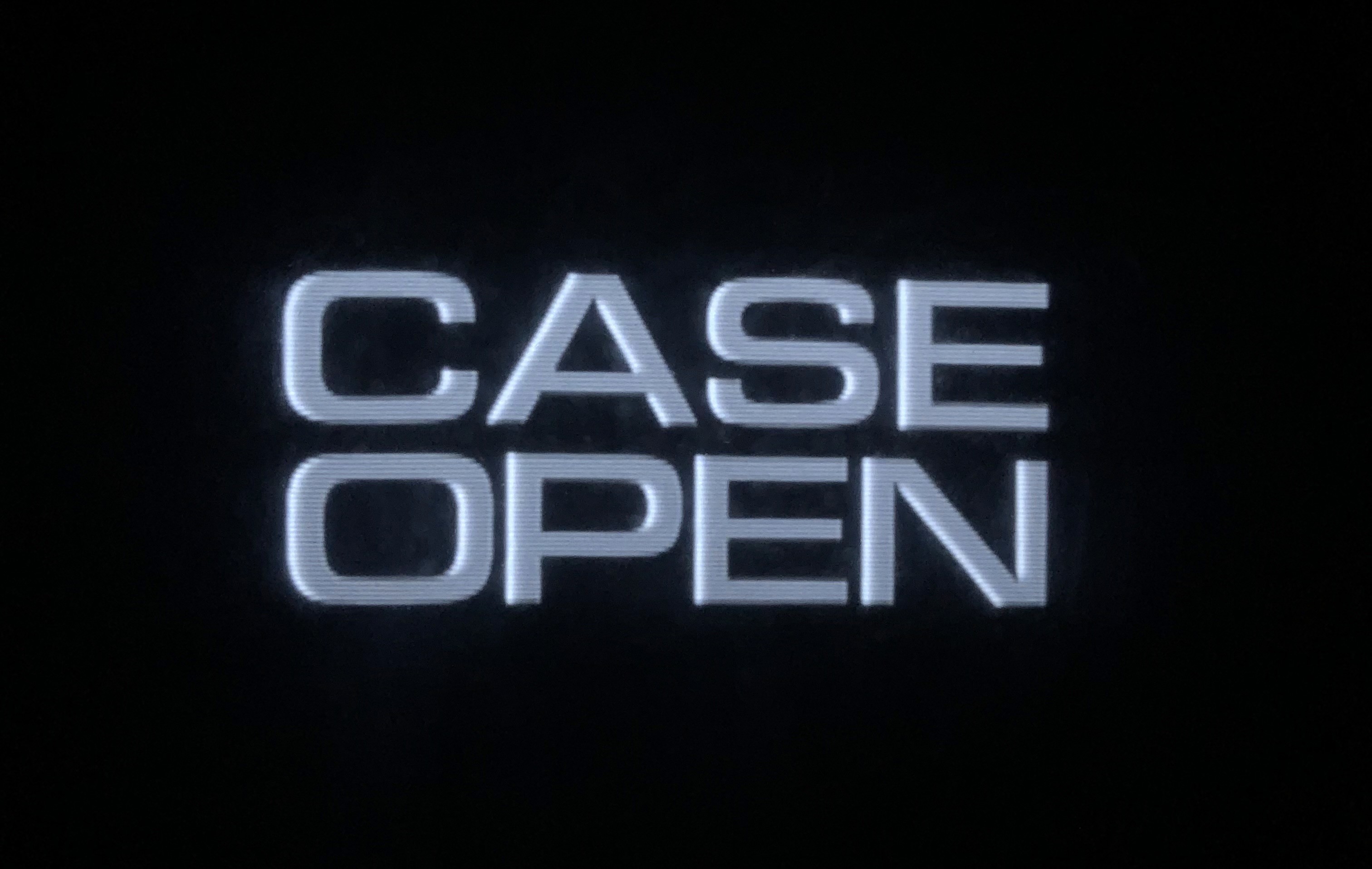 Practical CRT effect brand typography