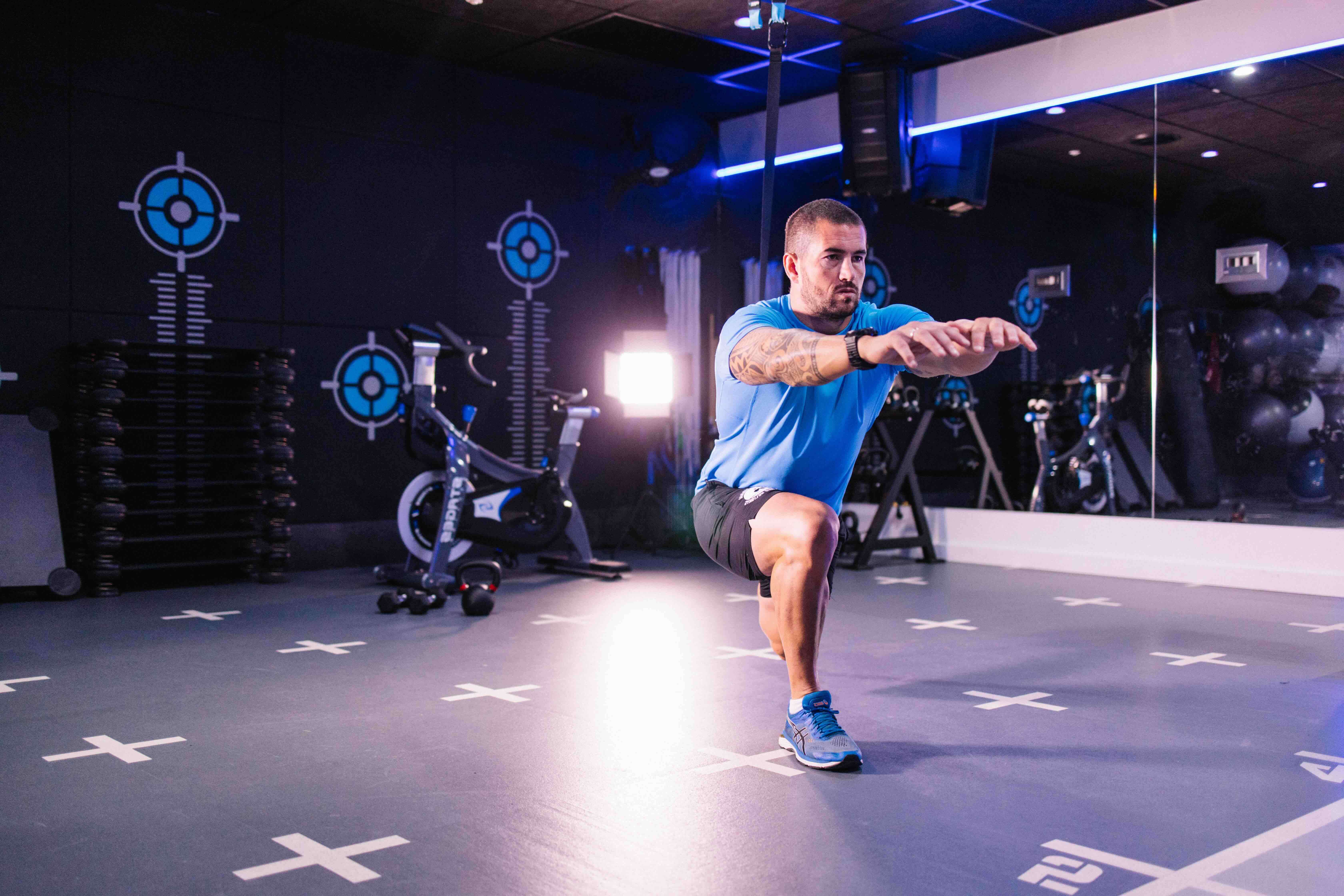 persons feet on sprint track