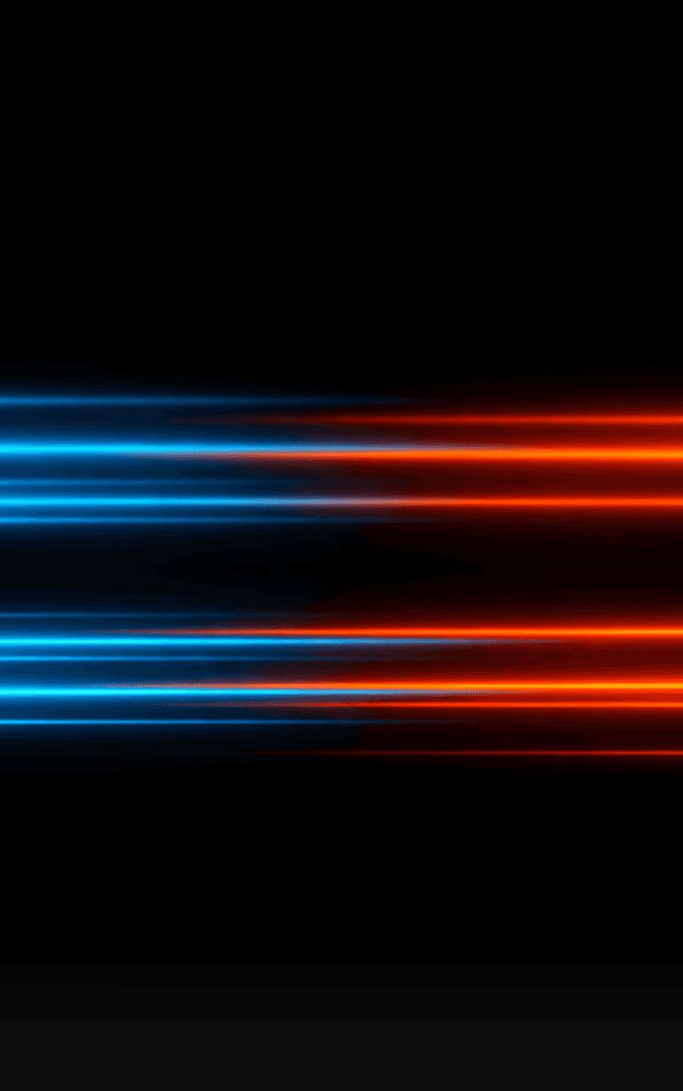 An "AI Performance Marketing FAQs: Your Data-Driven Questions, Answered" section of a webpage, featuring a list of frequently asked questions related to AI-powered performance marketing, each with an expandable icon, set against a dark background with orange glowing digital elements.