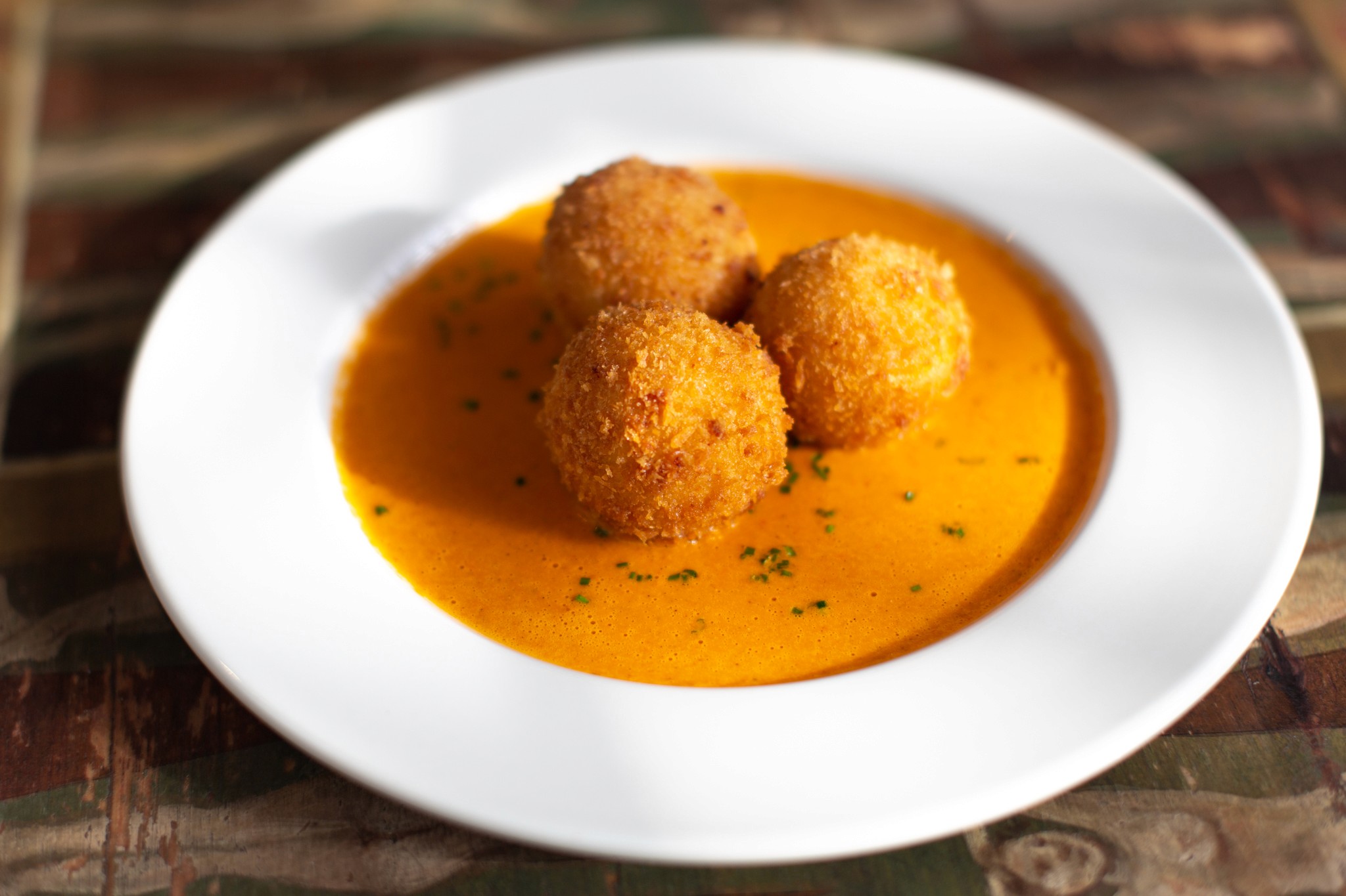 Arancini appetizer