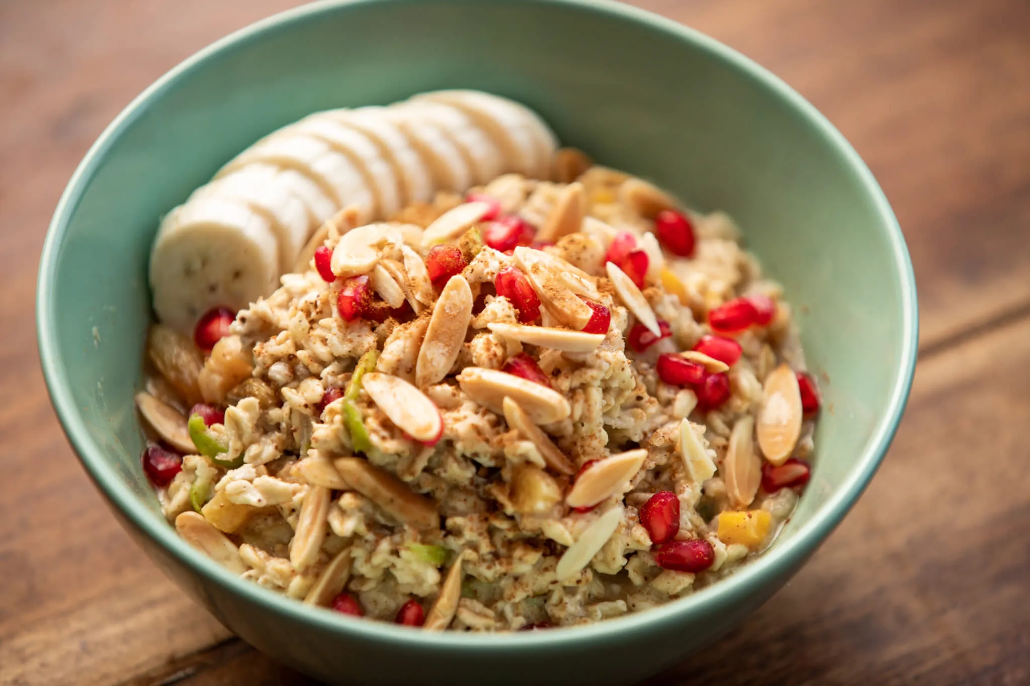 Breakfast bowl with fruit and granola at Jaali Kitchen
