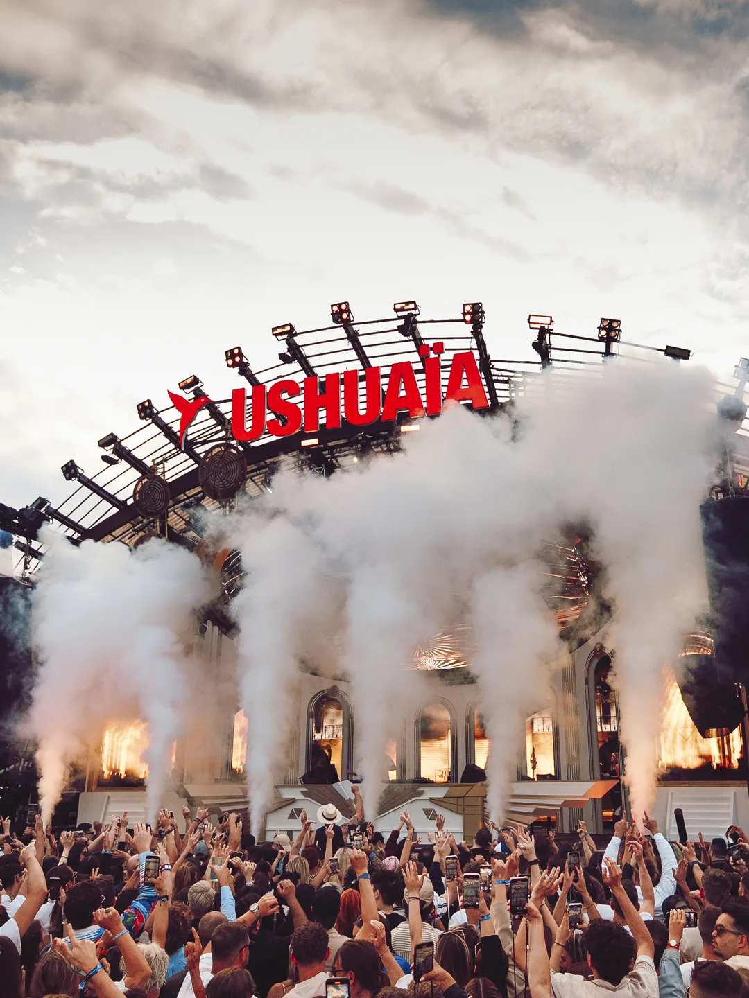 Tomorrowland residency at Ushuaïa Ibiza, Spain - 2025. Credits : The Night League