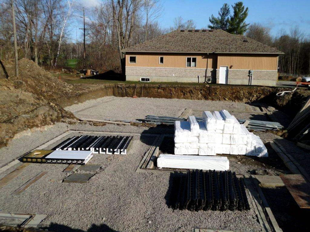 Stucco-ready basement foundation in Ontario - image 2