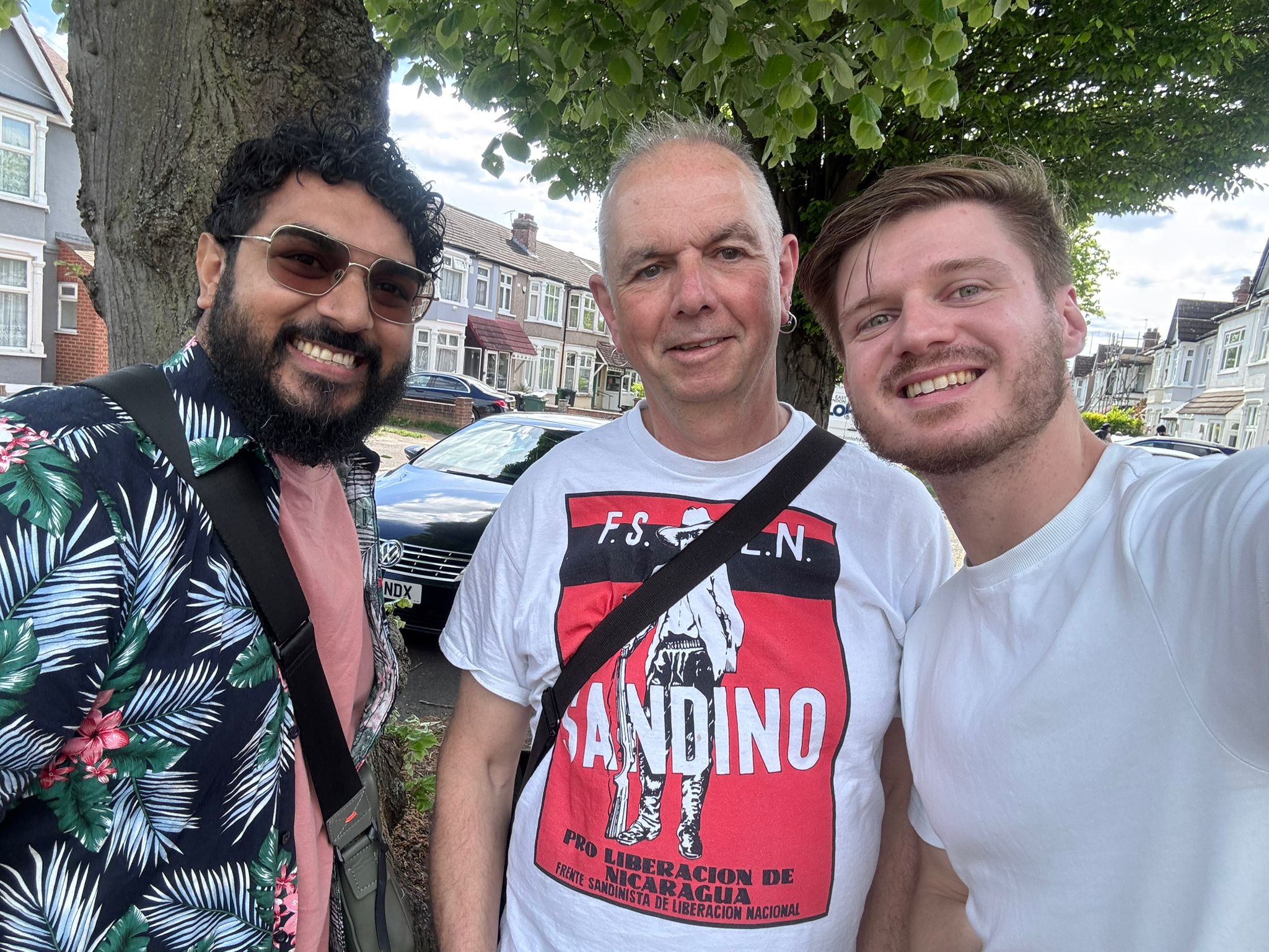 Valley candidates canvassing