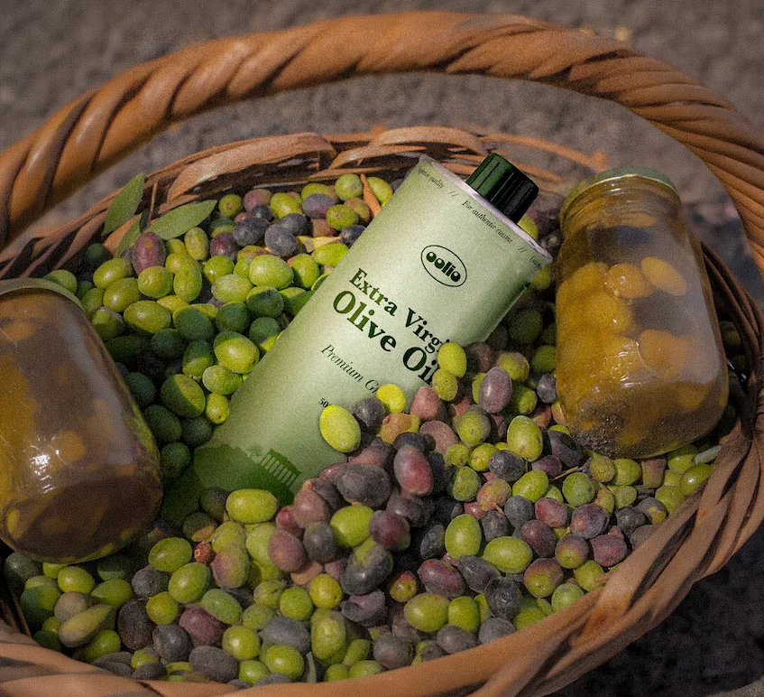 projet oolio m2graph huile d'olive grecque