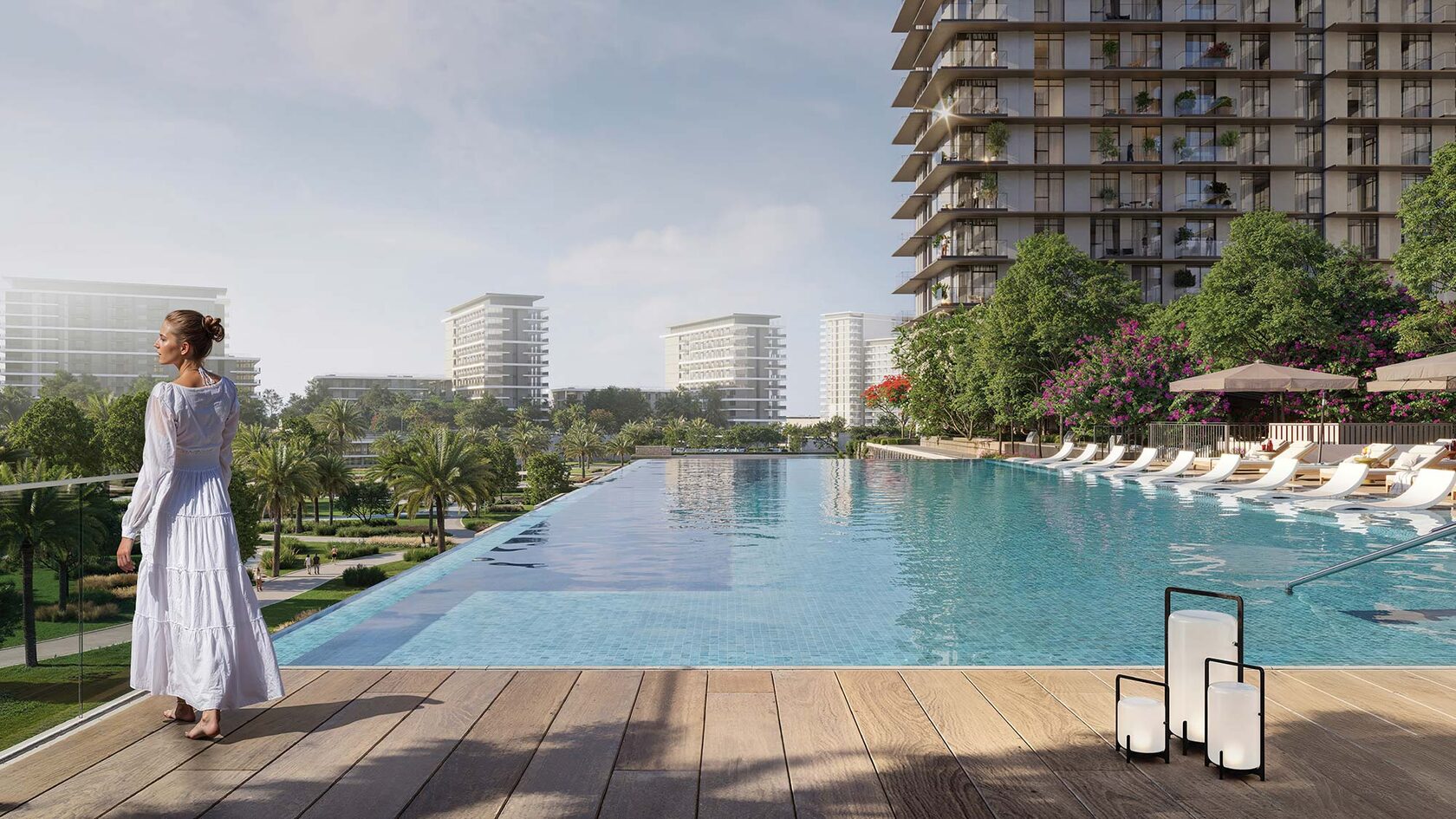 Address Residences at Dubai Hills Estate Swimming Pool