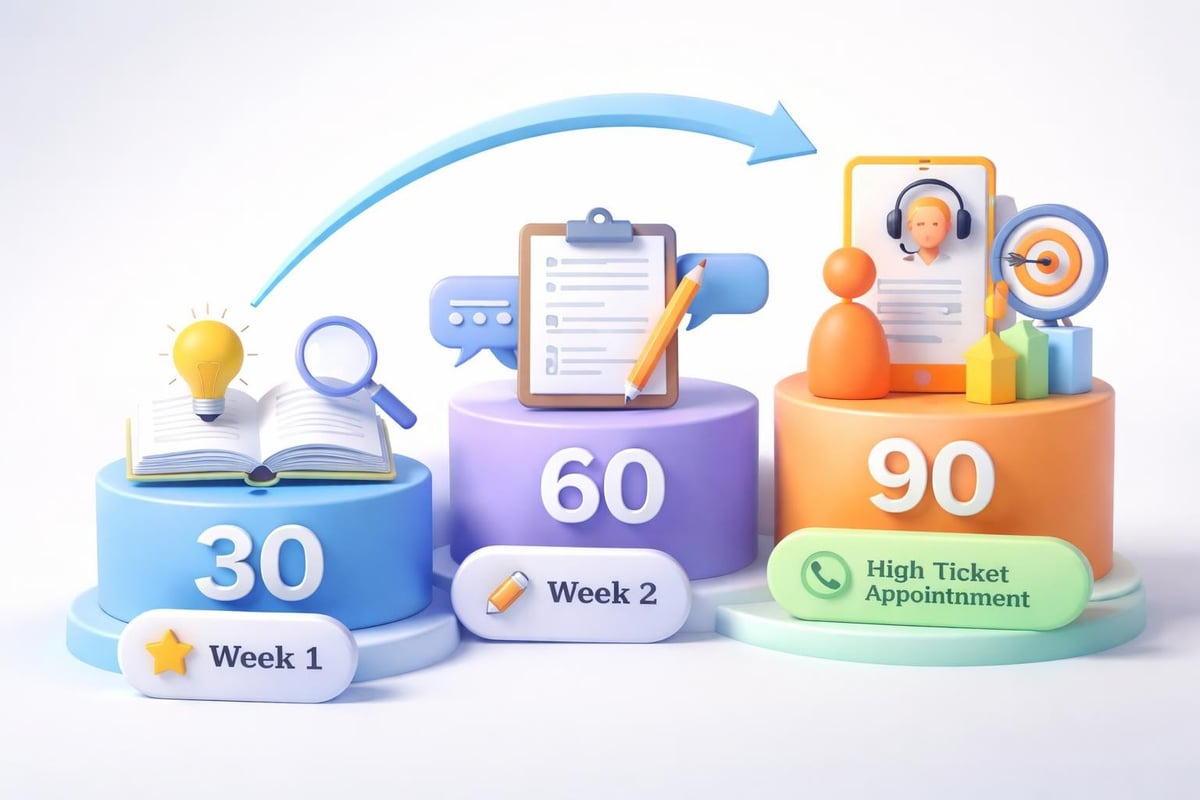 Training progression timeline