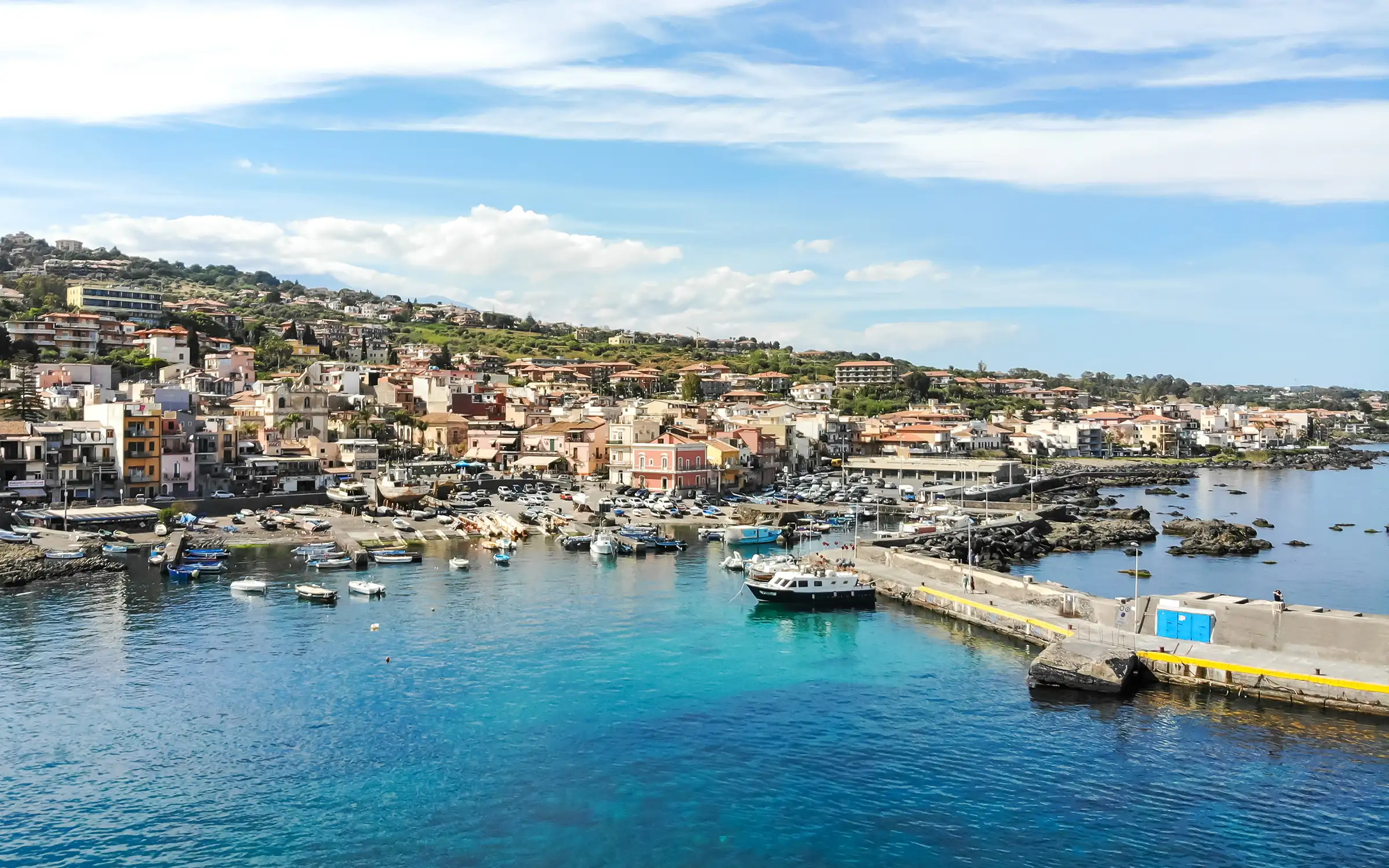 Sykkeltur Sicilia – idylliske Acitrezza ved kysten, endedestinasjon for turen | Expa Travel