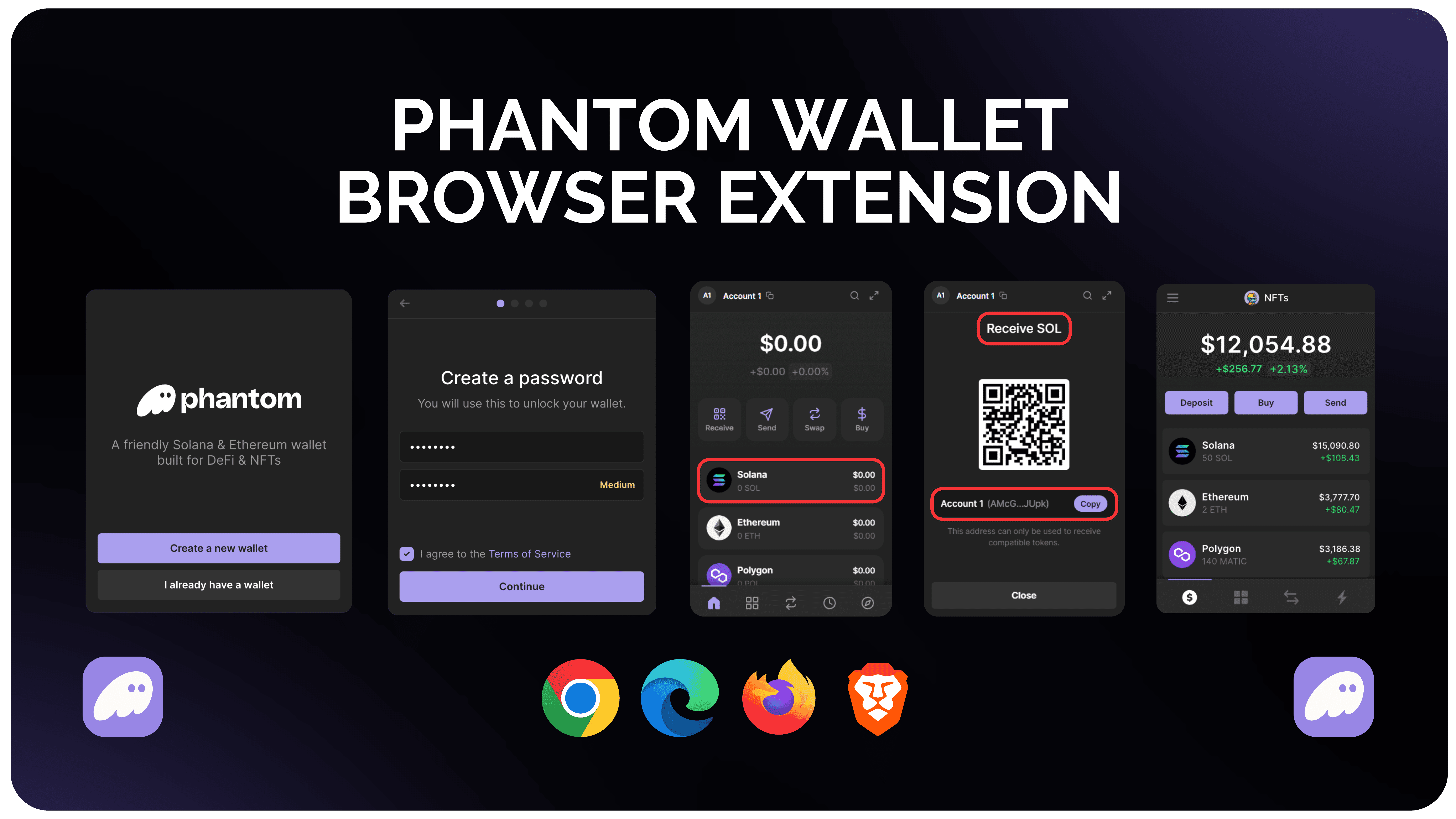 how to setup phantom wallet browser extension