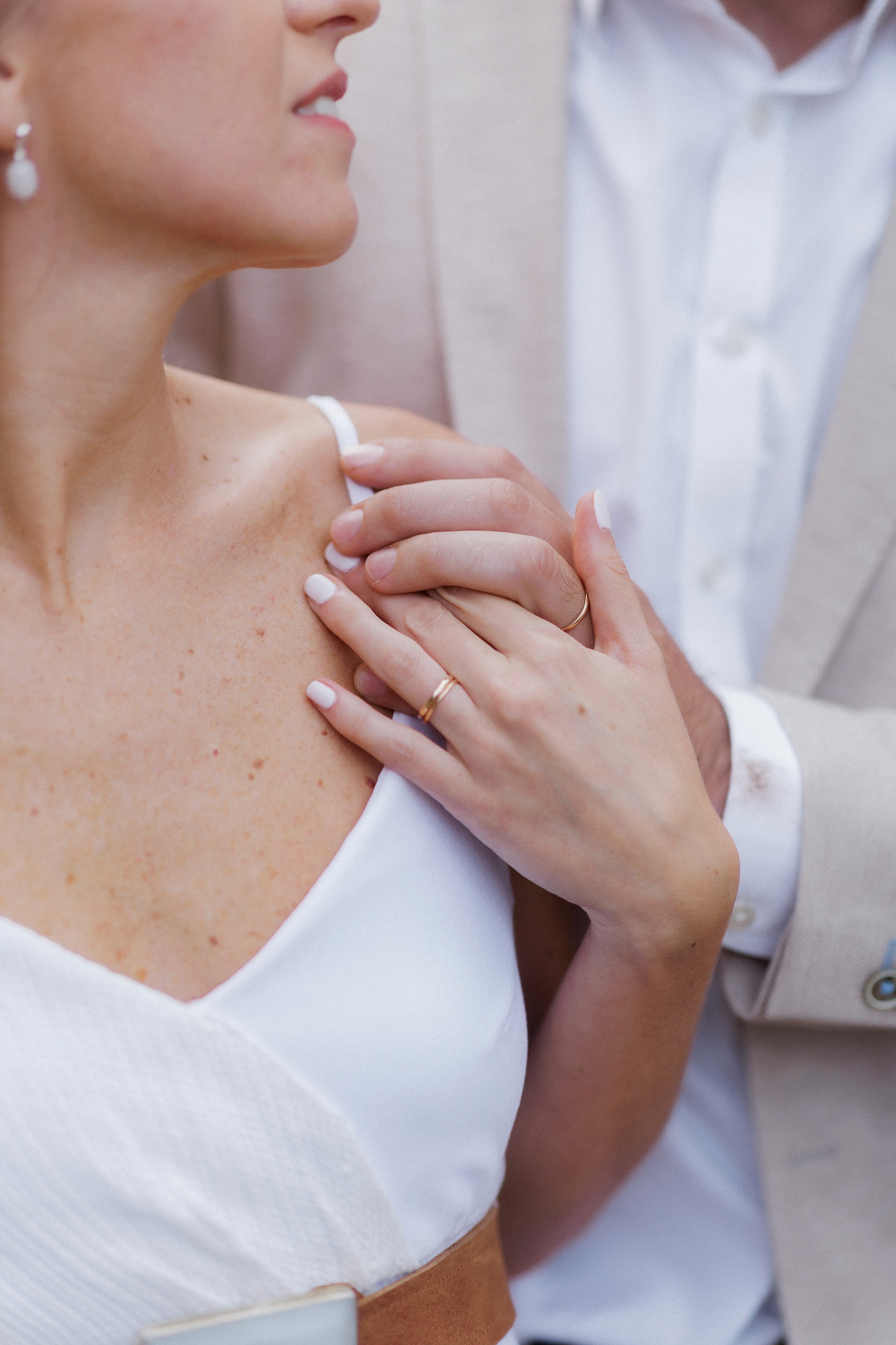 Above shot of man sitting