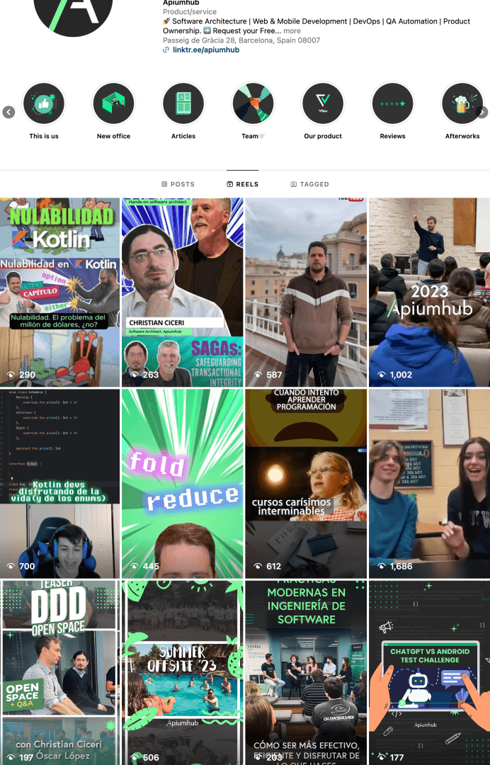 Marketing Spotlight: Apiumhub Marketing Strategy Social Media Strategy