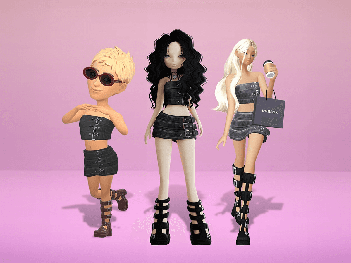 DRESSX Cross-Platform Avatar Fashion Converter scales avatar fashion across Bitmoji, Roblox, and ZEPETO
