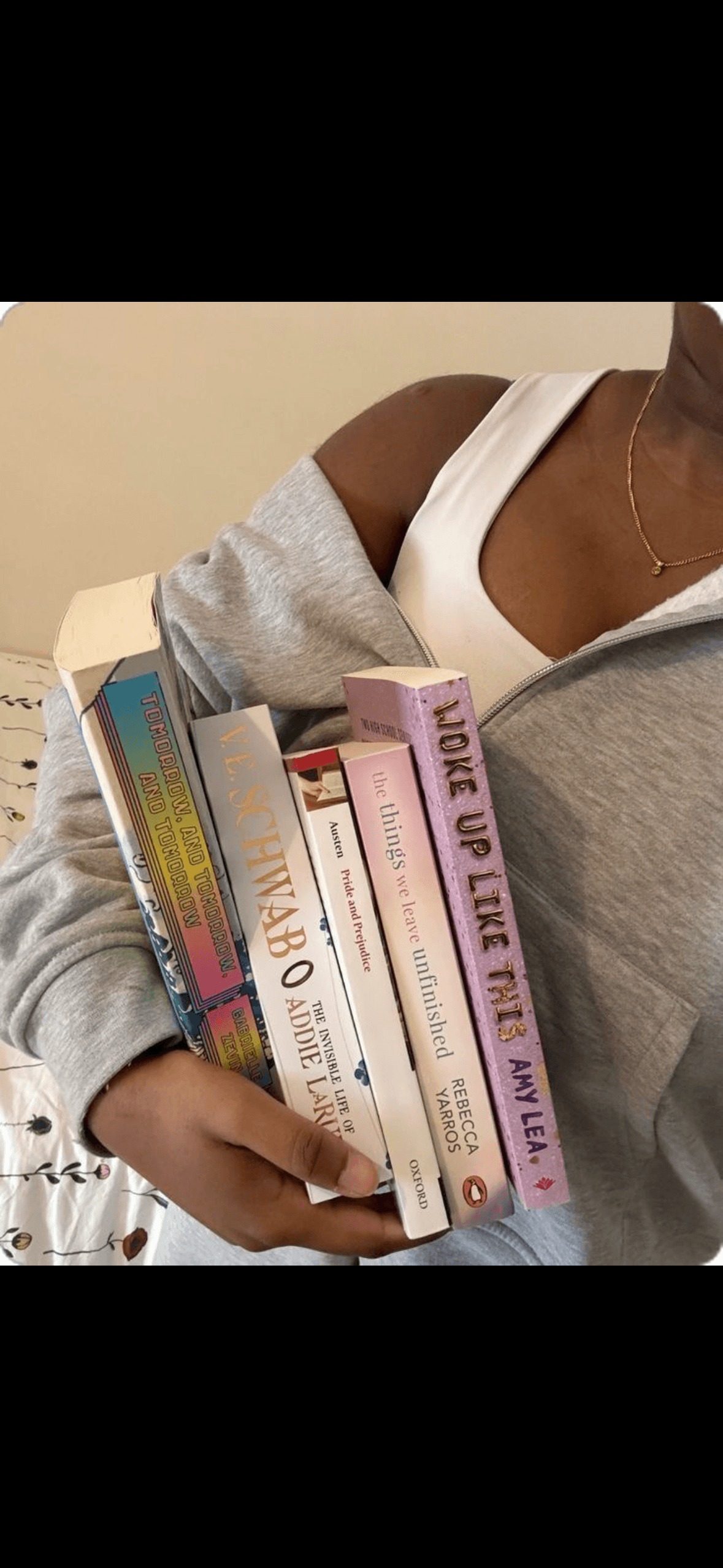 City street with crosswalks and parked bicycles