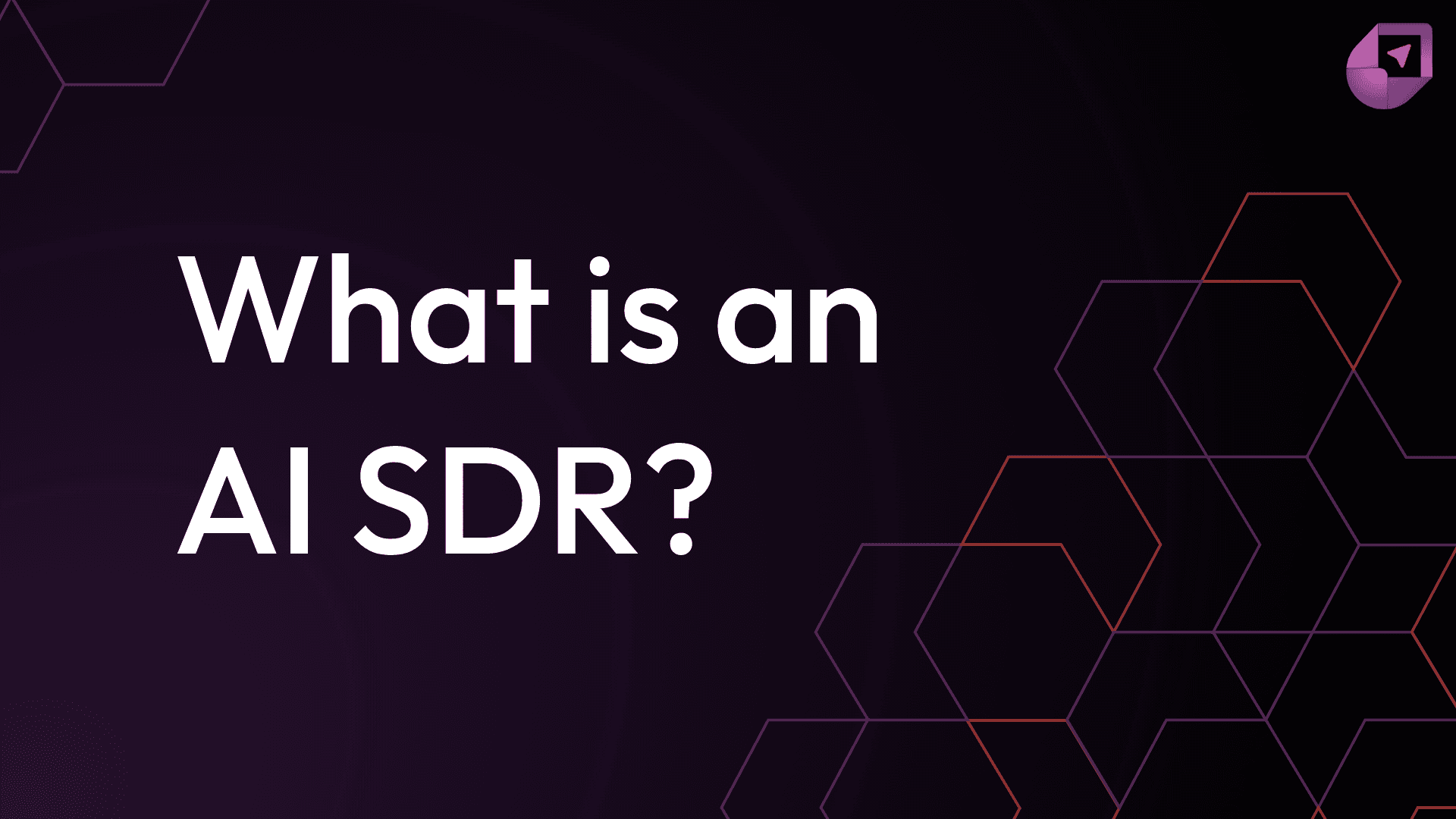 What is an AI SDR