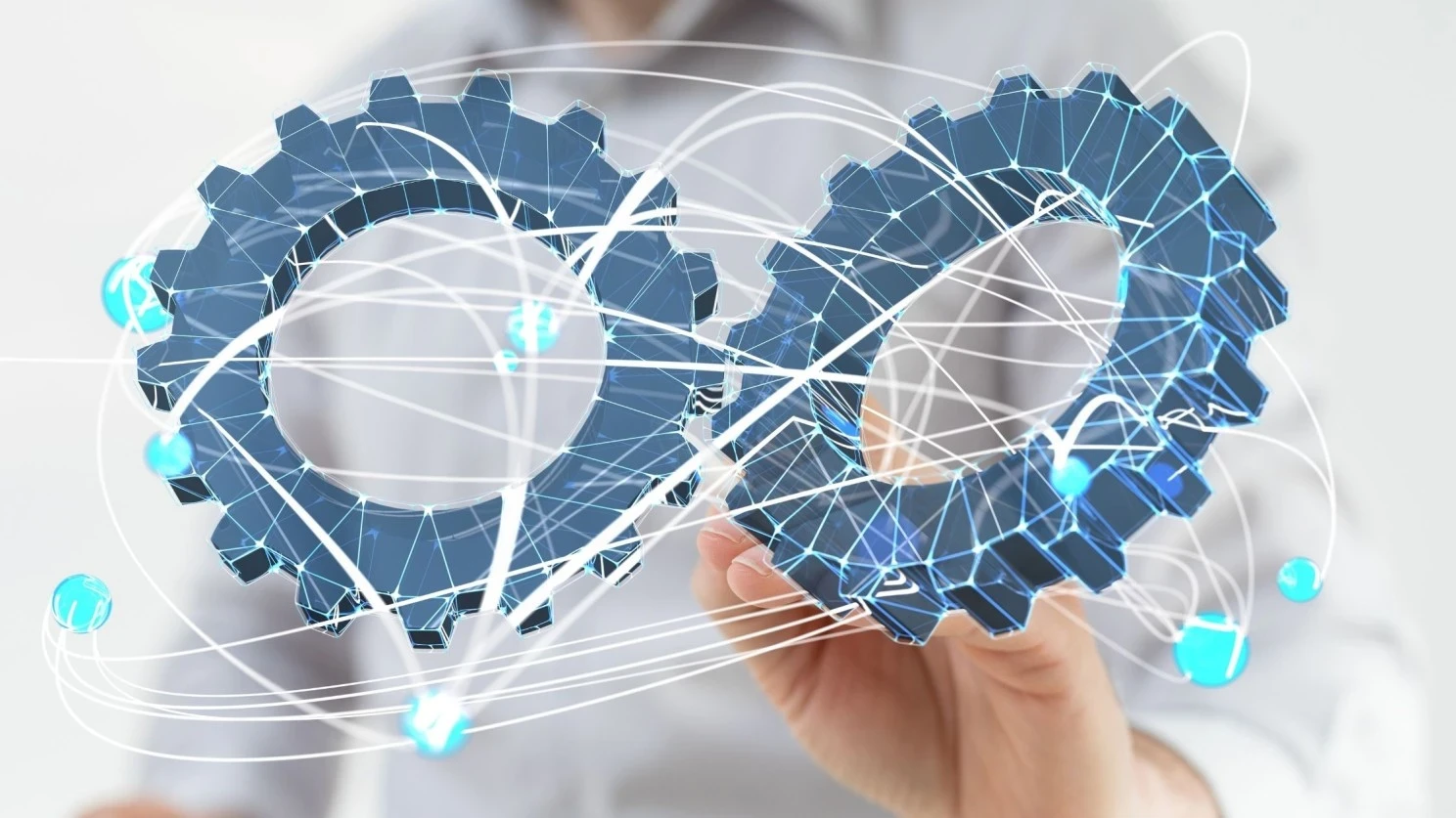 Digital representation of gears, image