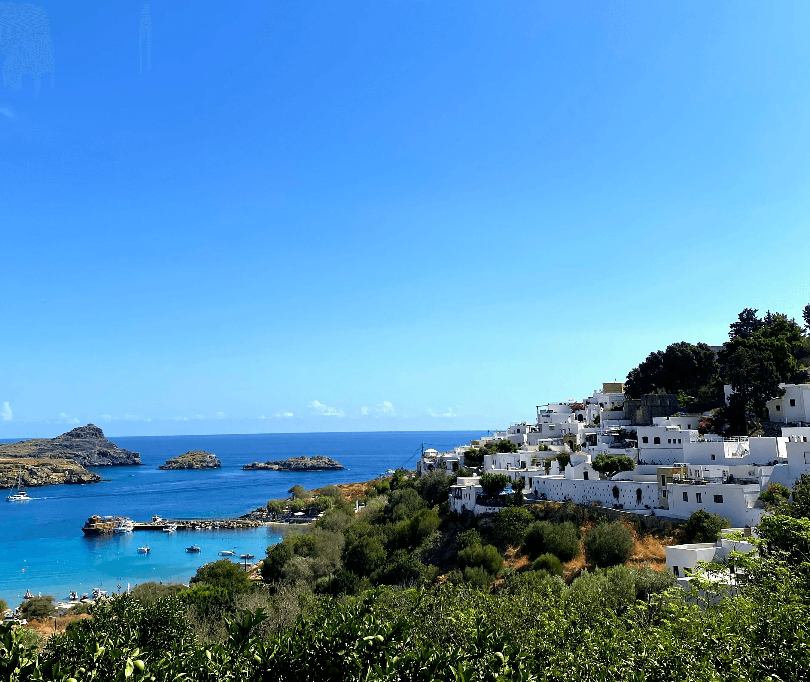 Perfume bottle held in hand