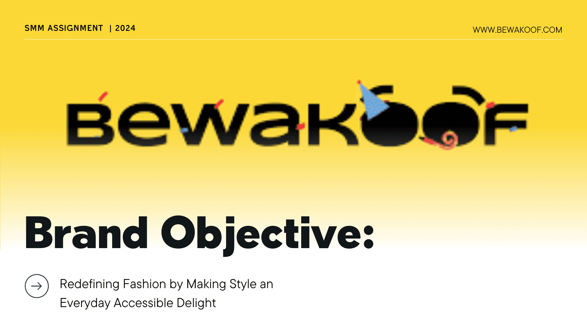 Bewakoof ✻ iide - Sayed Bashir