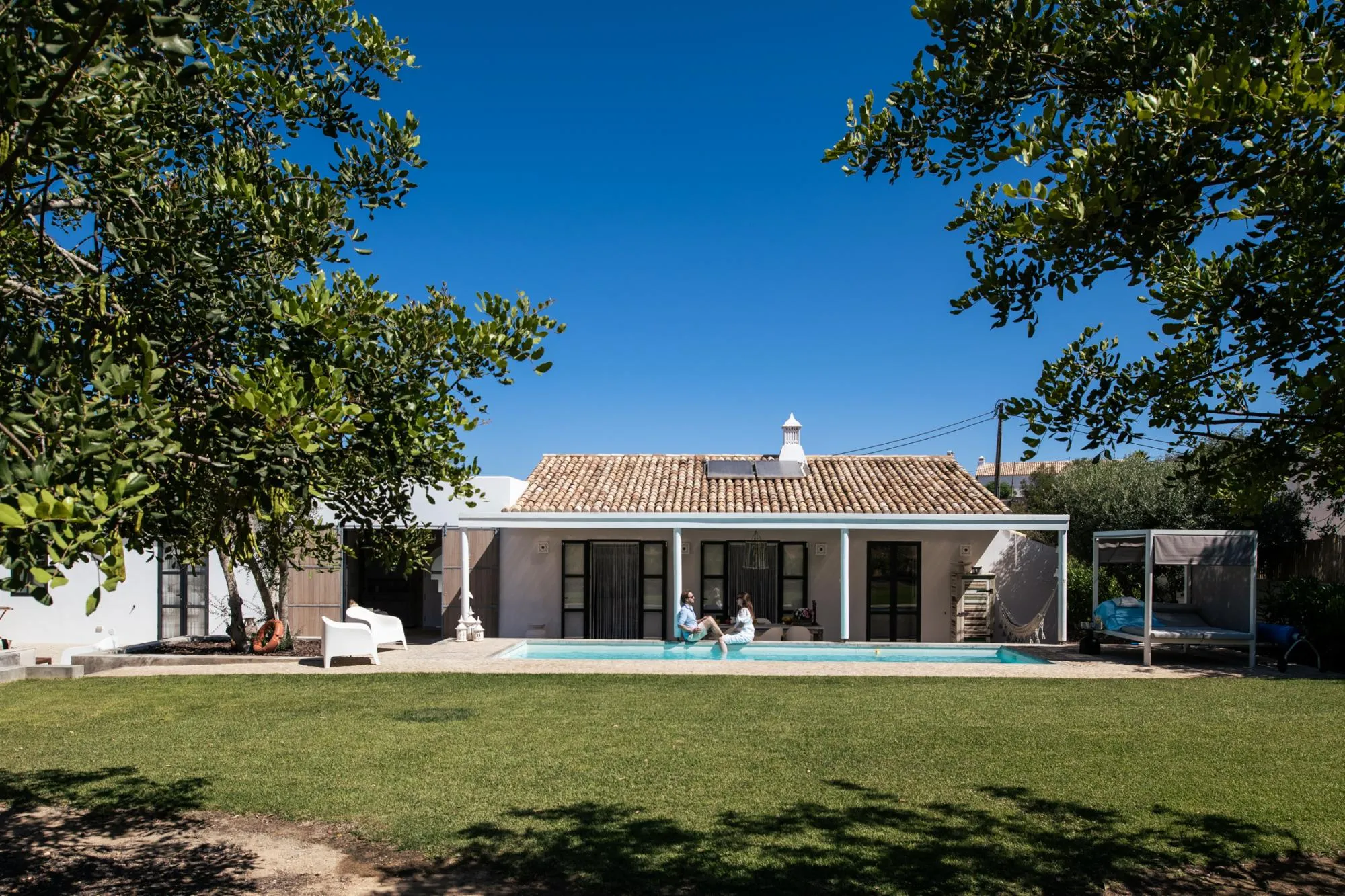 Casa Cereja gezien vanuit de tuin
