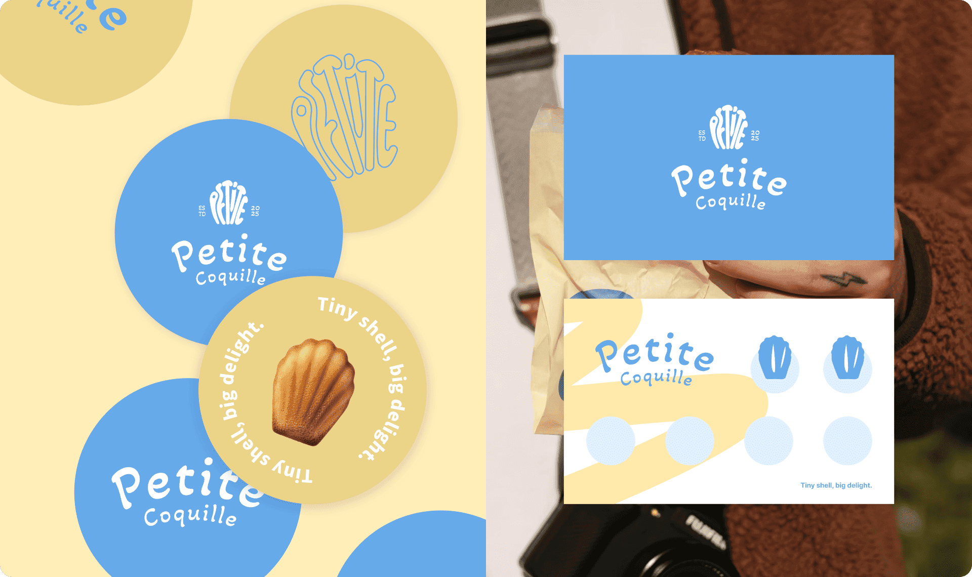 Petite Coquille 瑪德蓮 品牌形象設計