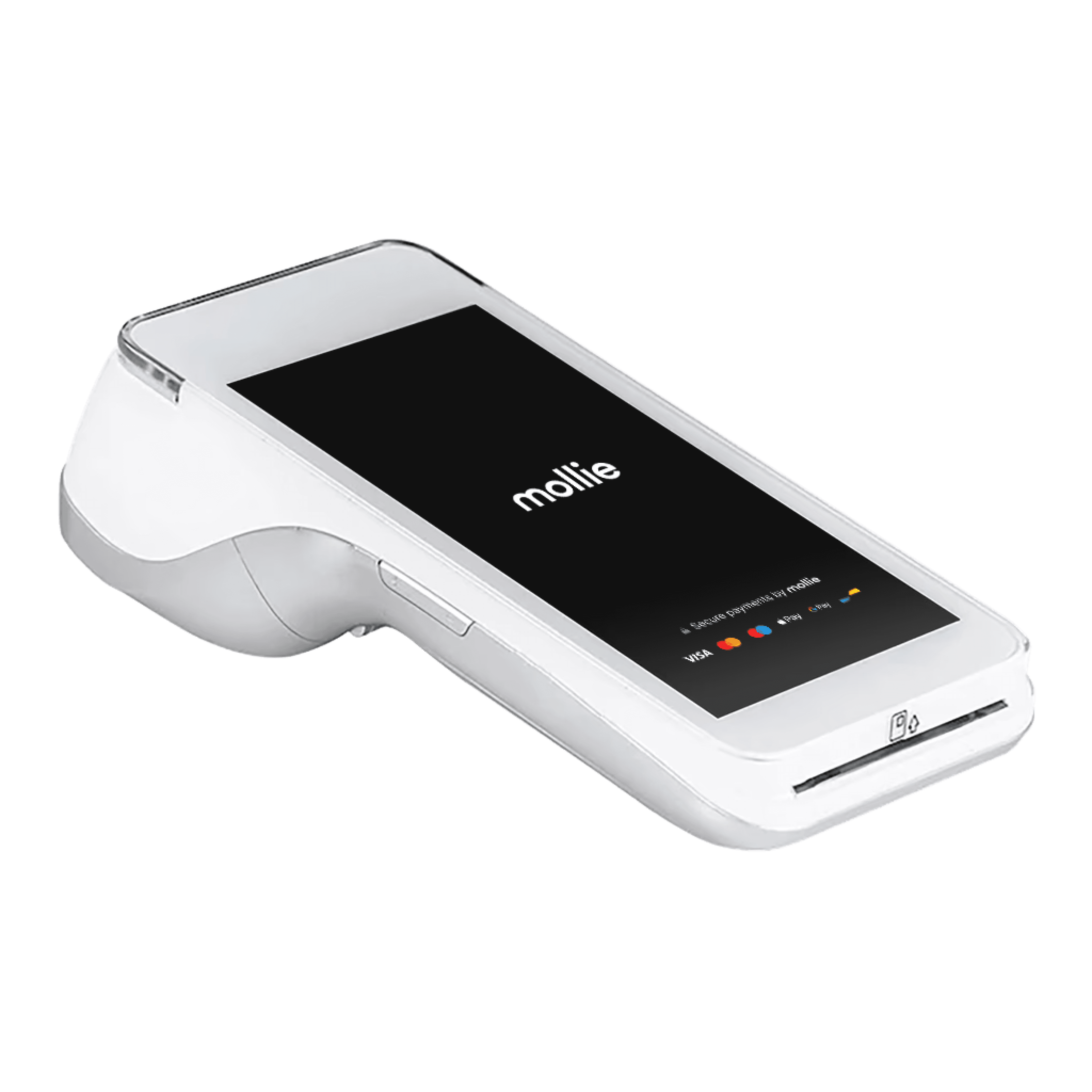 Black card reader pos terminal