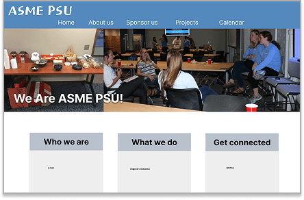 A screenshot of one of the UXPA team members gut designs.