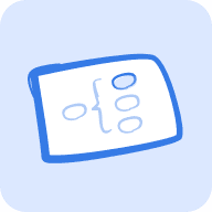 Mind map diagram icon