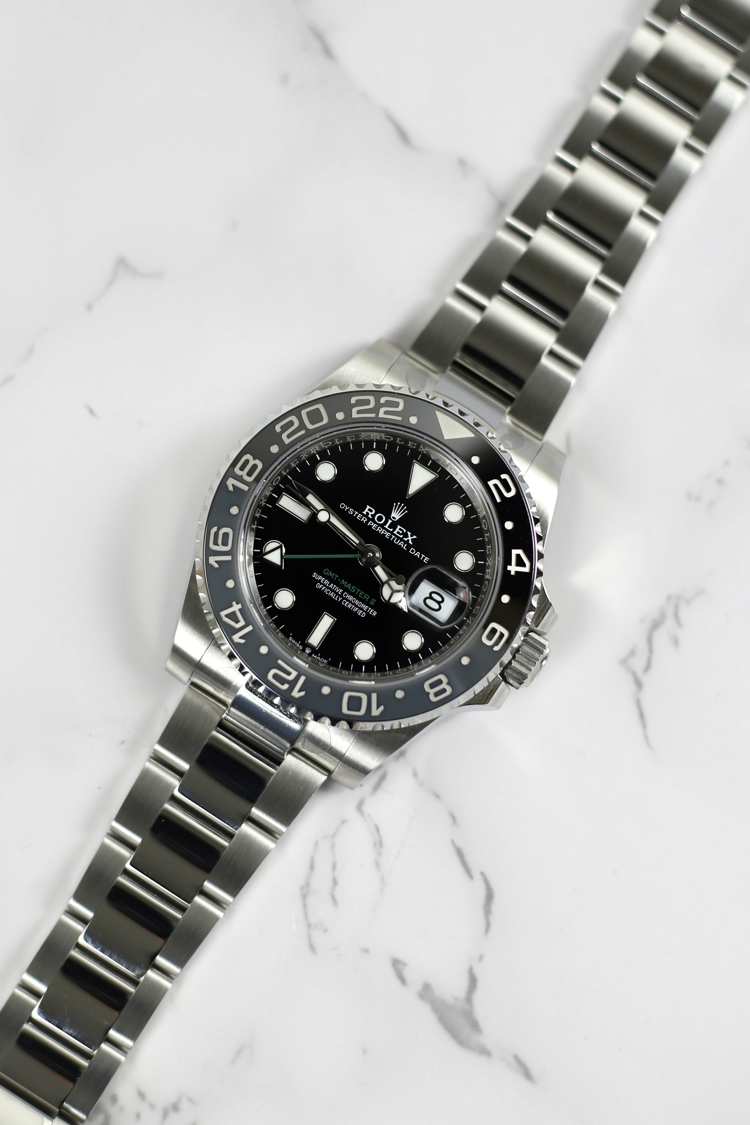 GMT MASTER II "BRUCE WAYNE" BLACK & GREY