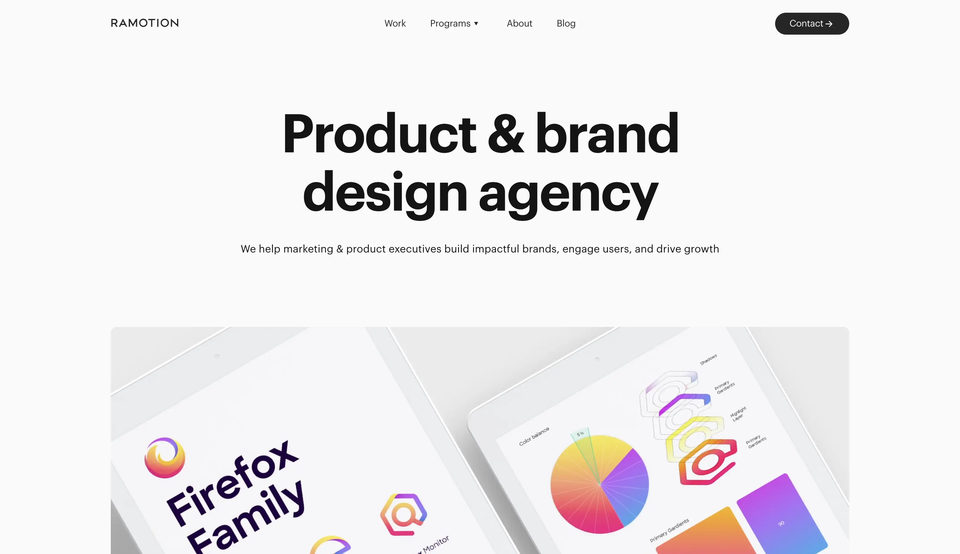 ramotion - branding agency for startups
