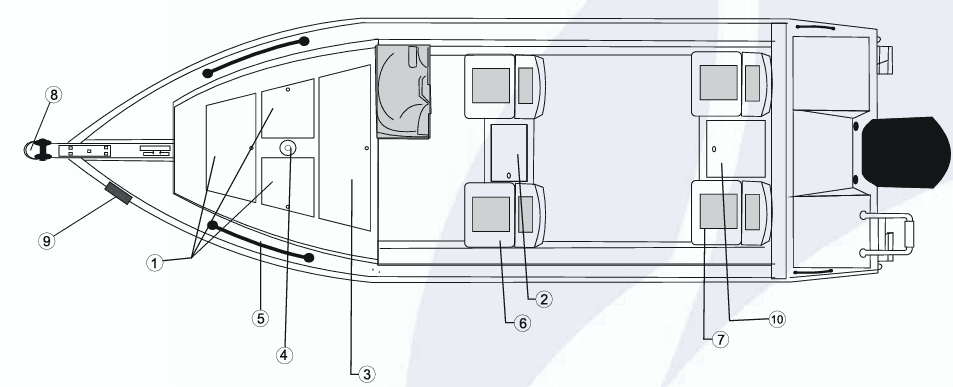 Planta da embarcação