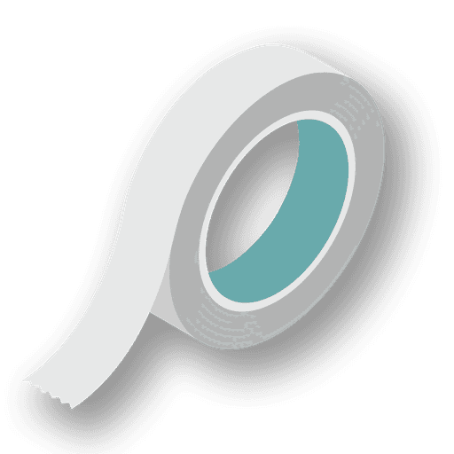 Rub-R-Flash peel-and-stick tape icon