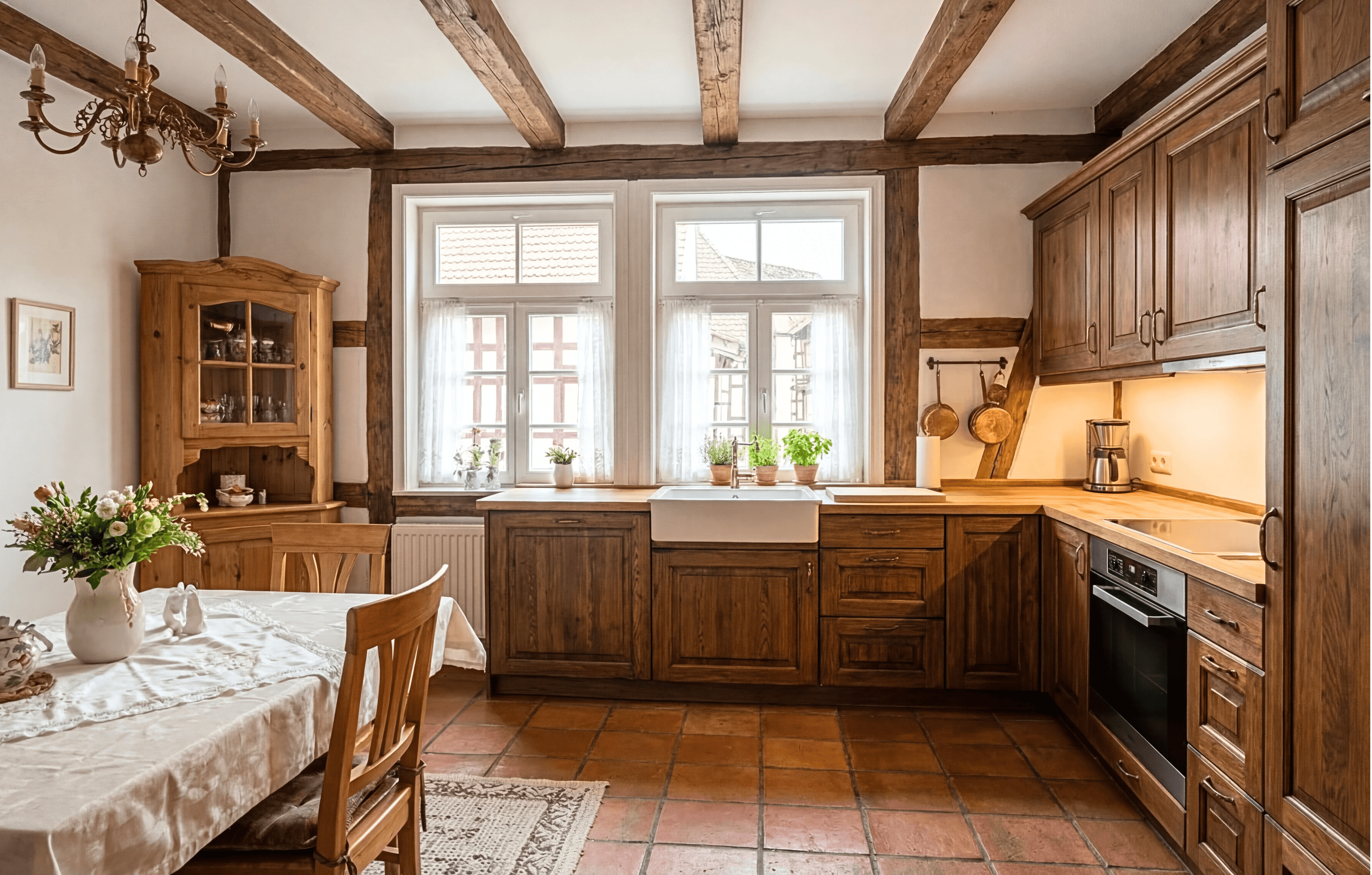 a woman wearing a necklace with a cross on it