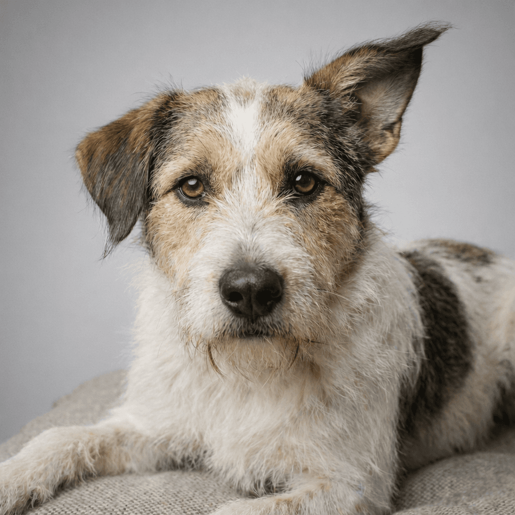 Chocolate Labrador portrait