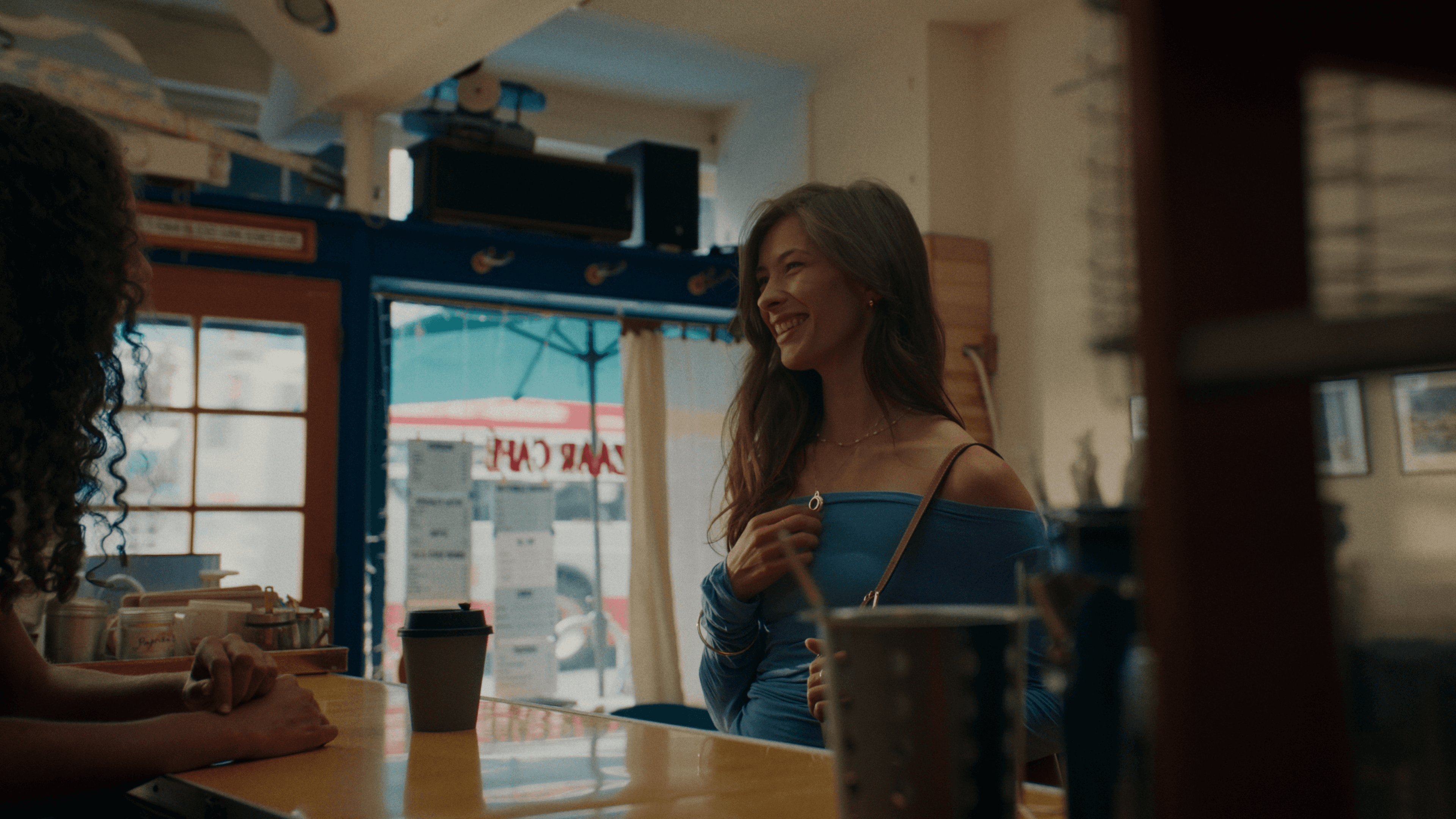 woman wearing necklace