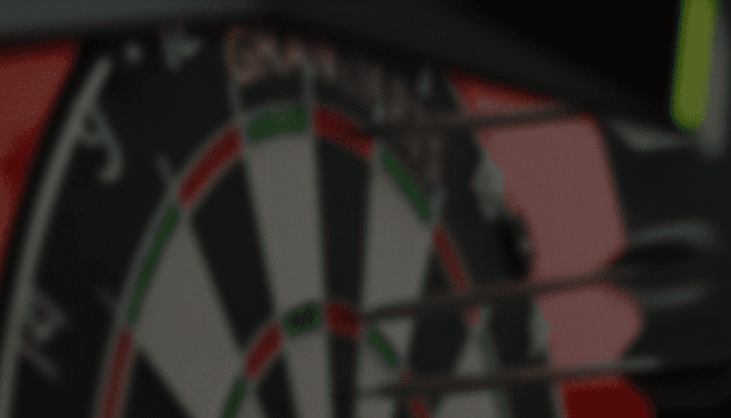 black and brown dart board