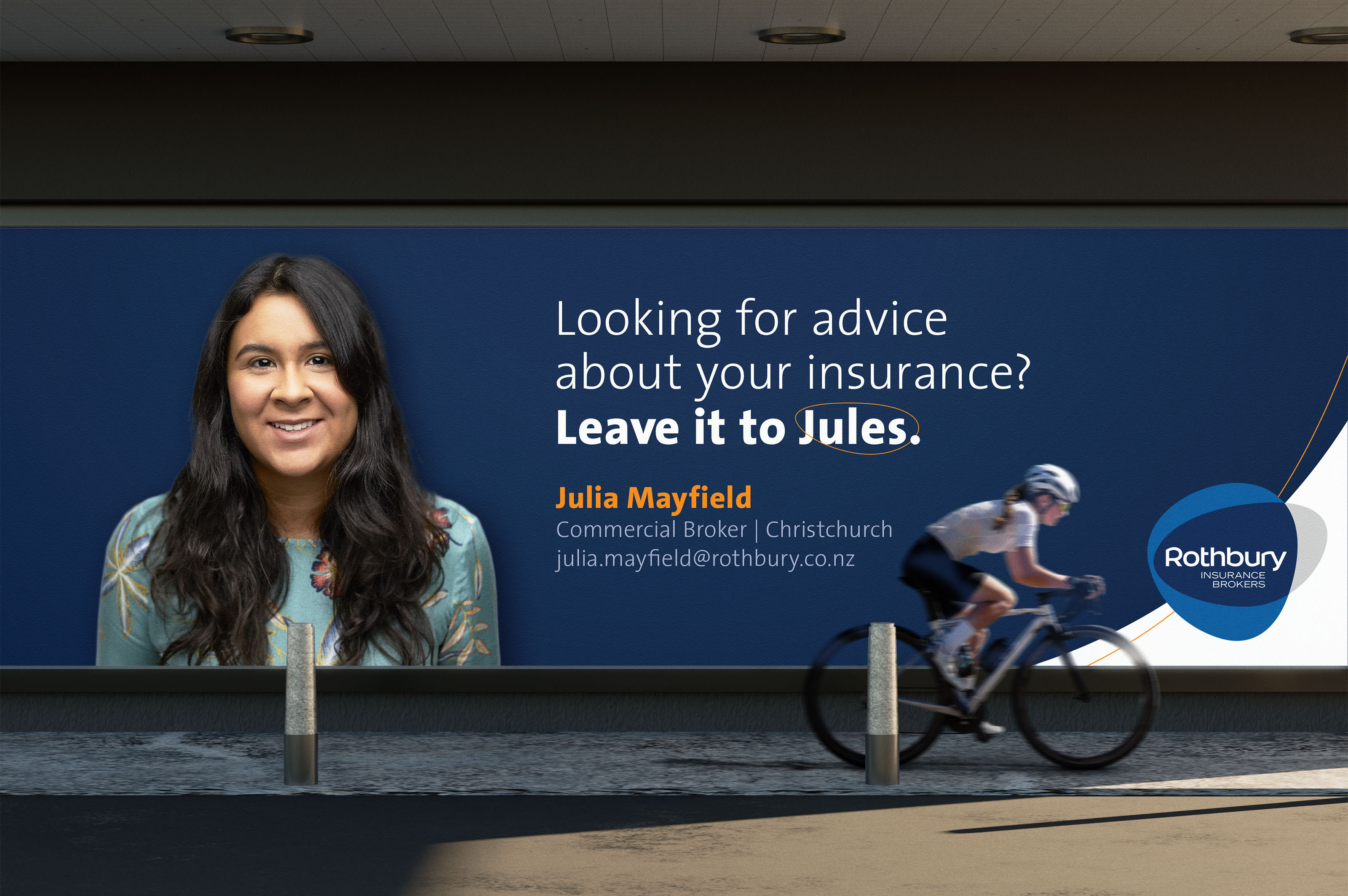 Rothbury Insurance bypass billboard concept