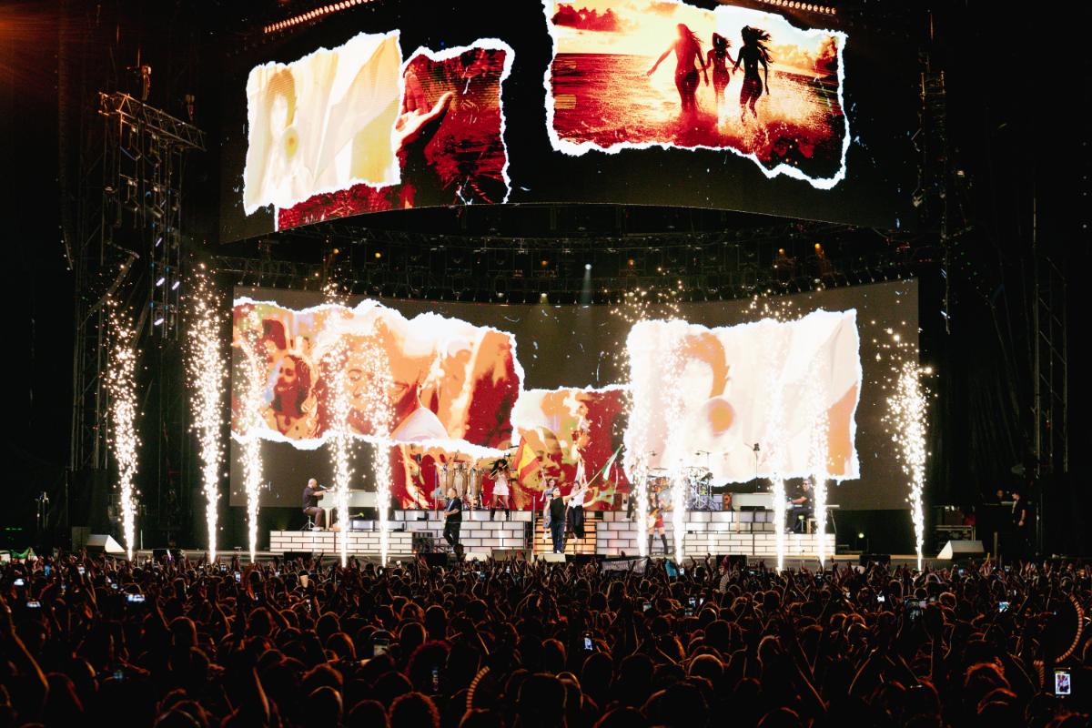 © Alejandro Sanz en su concierto en La Cartuja (Sevilla) · Triana Arcos
