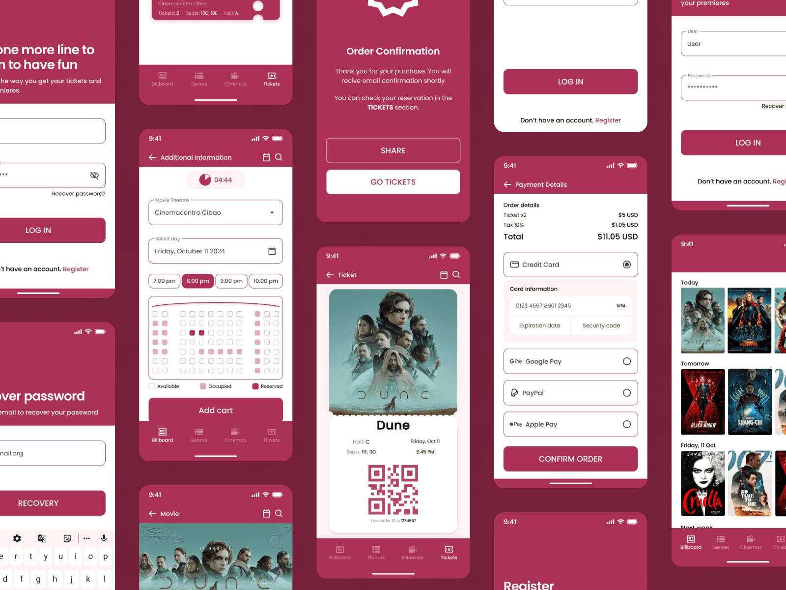 Project showcase laptop mockup