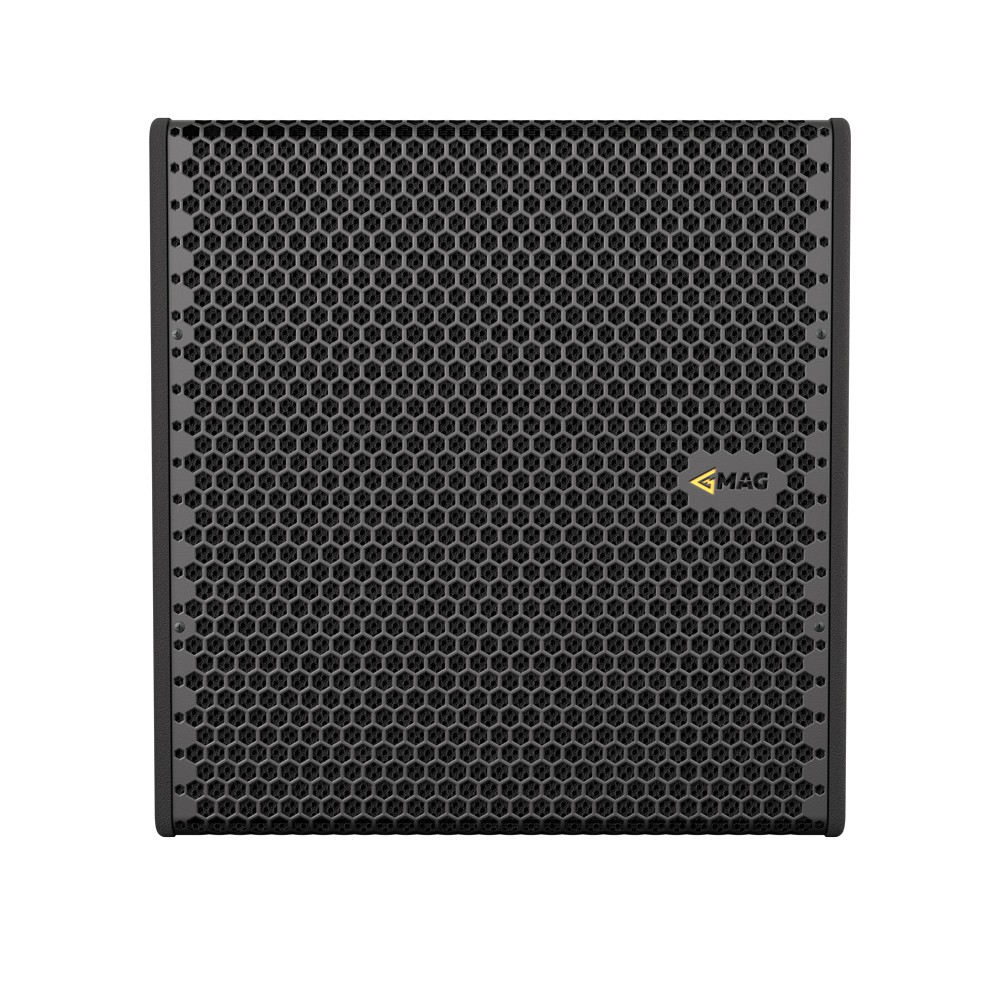 Black MAG speaker with honeycomb grille