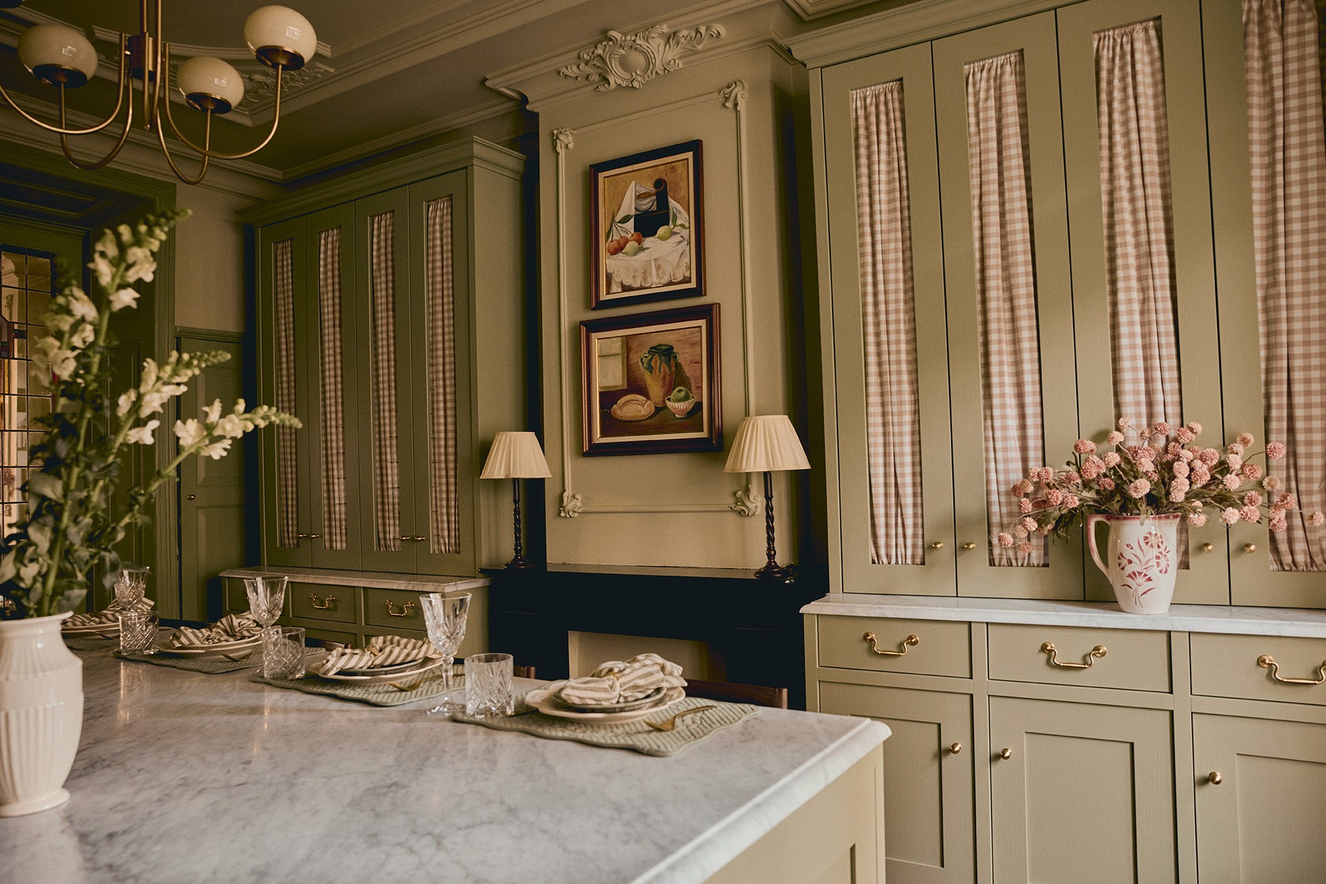 Interieur design landelijke keuken