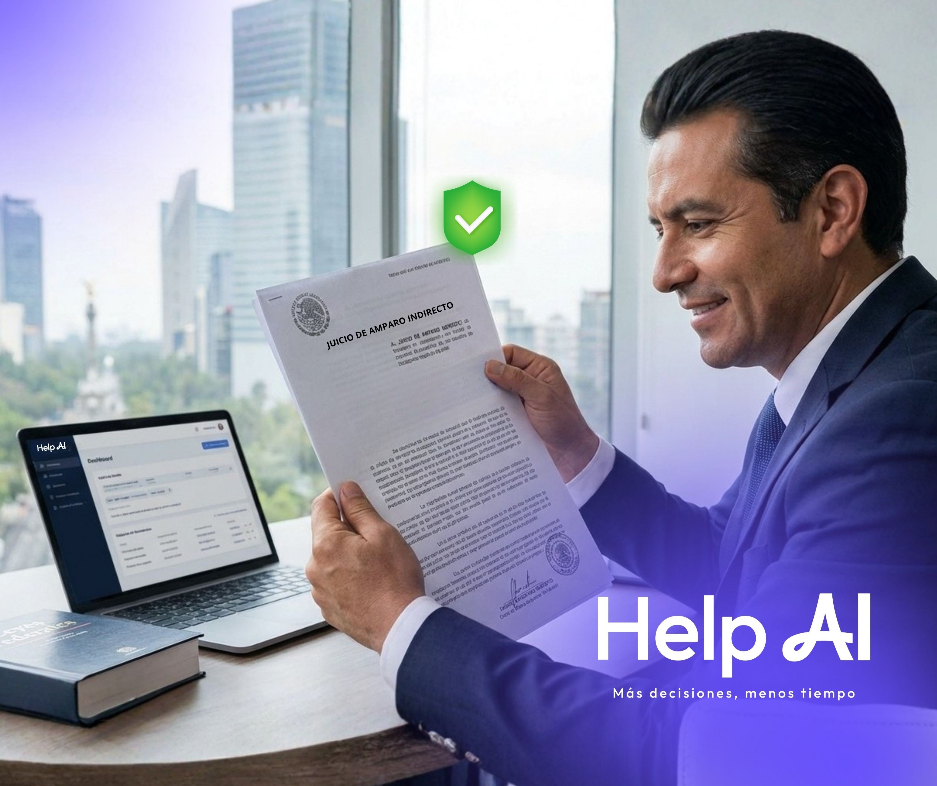 La verdadera IA definitiva para el Amparo en México Help AI